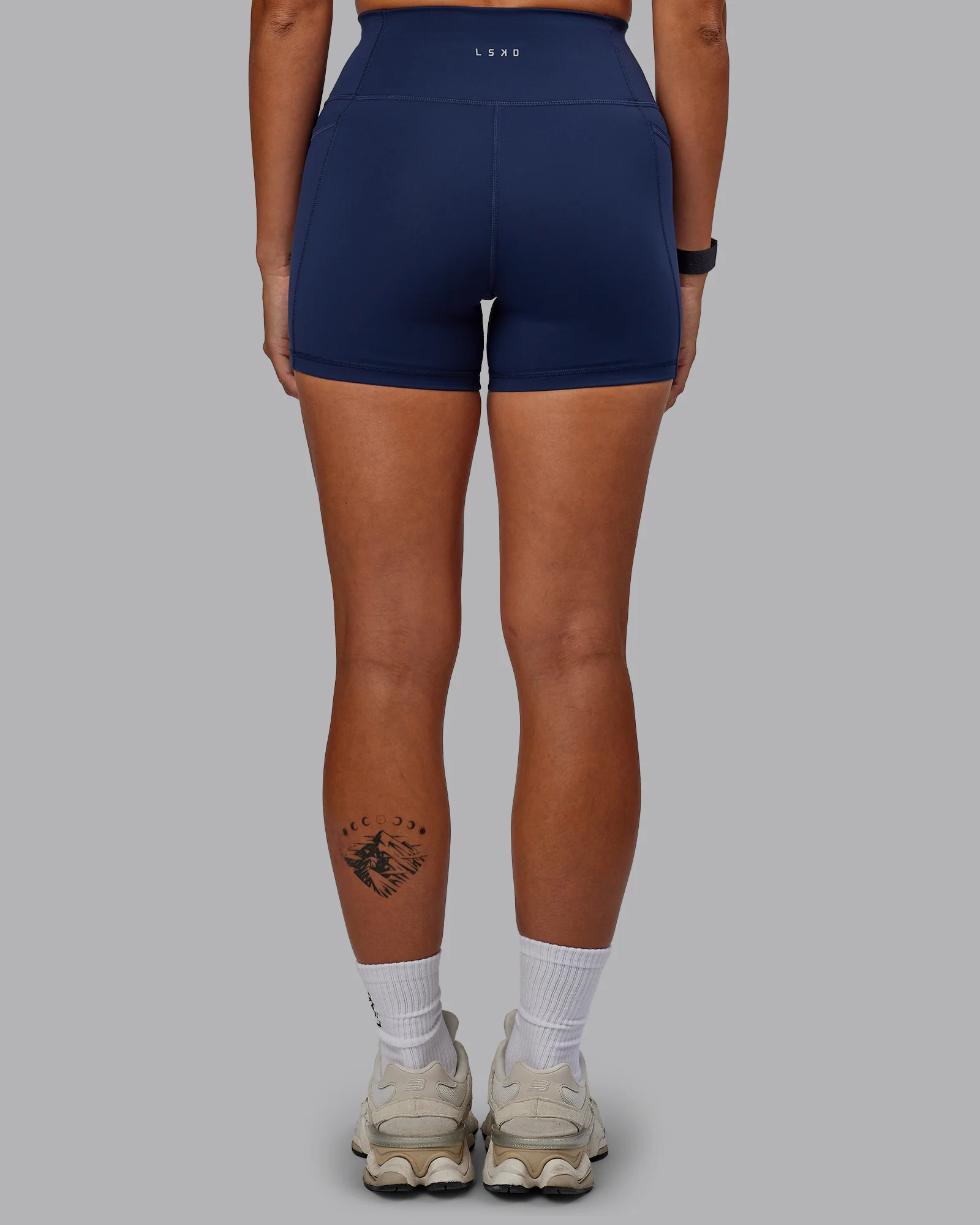 Fusion Ultra High-Rise 4" Short Pockets - Future Navy - Image 3