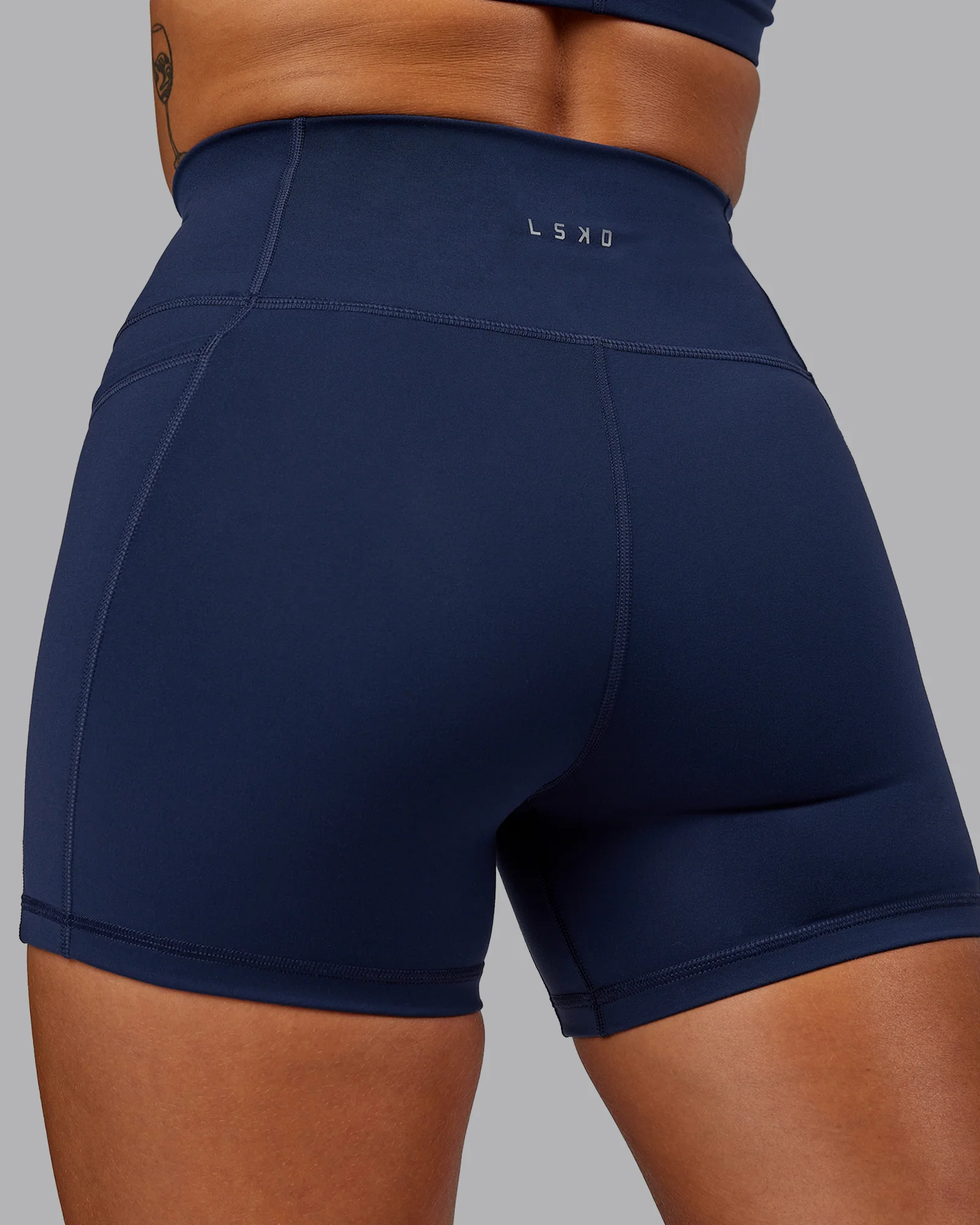 Fusion Ultra High-Rise 4" Short Pockets - Future Navy - Image 8