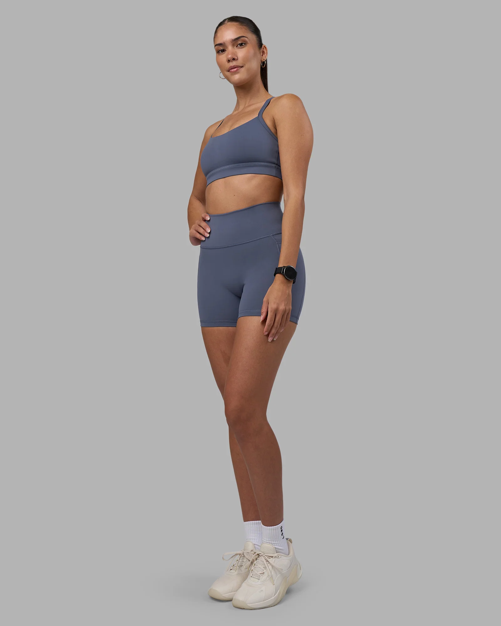 Fusion Ultra High-Rise 4" Short Pockets - Night Shadow - Image 5