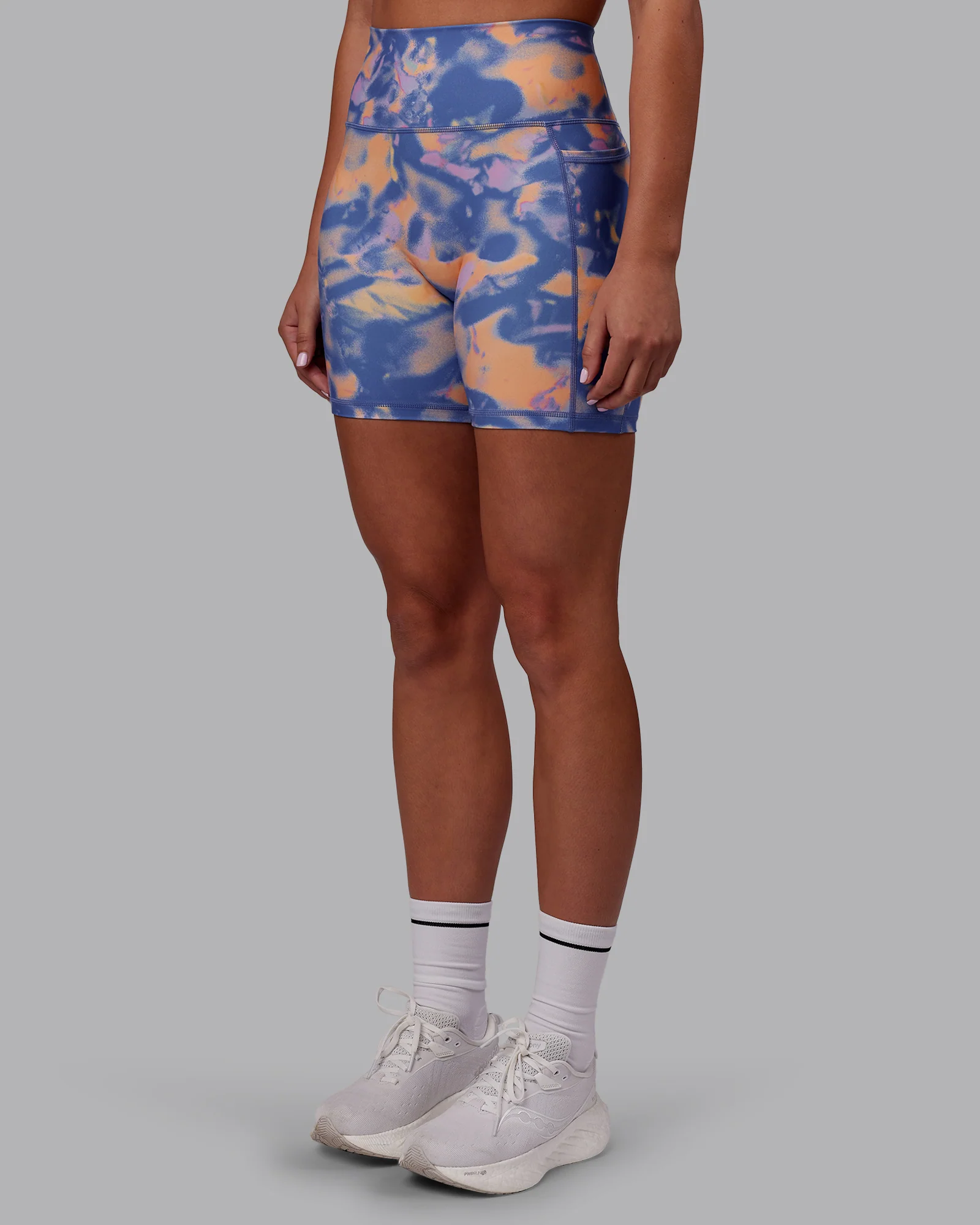 Fusion Ultra High-Rise 6" Short Pockets - Apricot Mist - Image 8