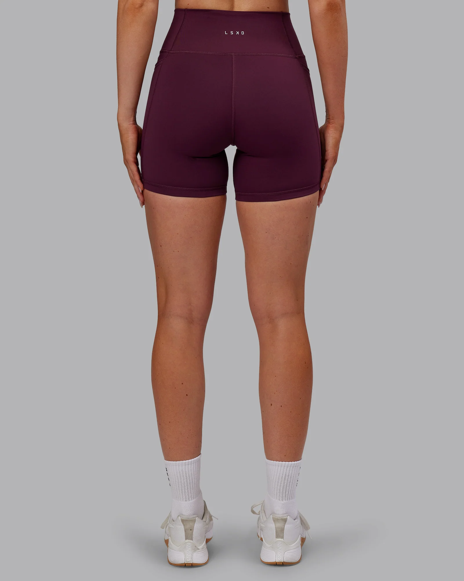 Fusion Ultra High-Rise 6" Short Pockets - Cherry Lacquer - Image 6