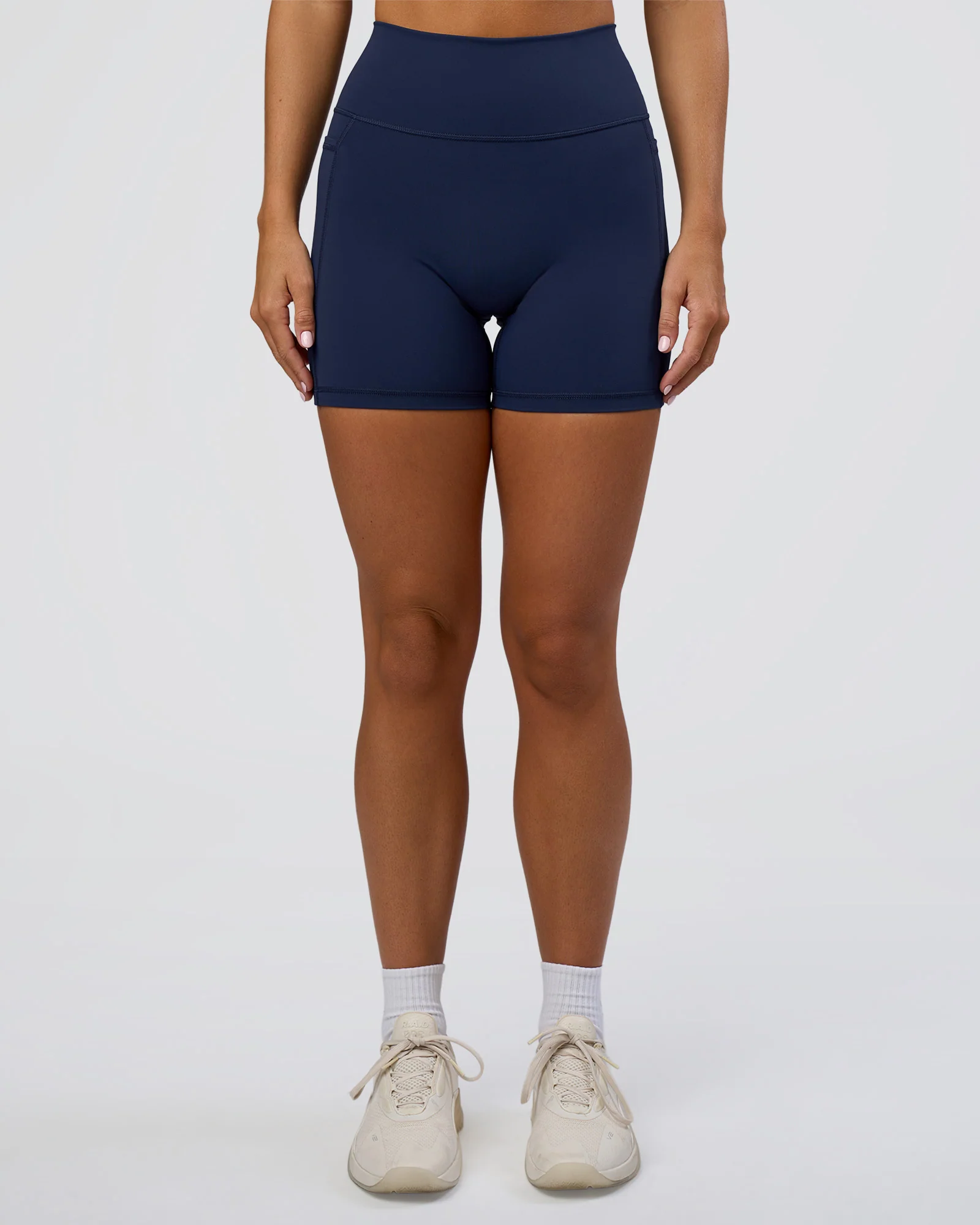 Fusion Ultra High-Rise 6" Short Pockets - Future Navy - Image 7