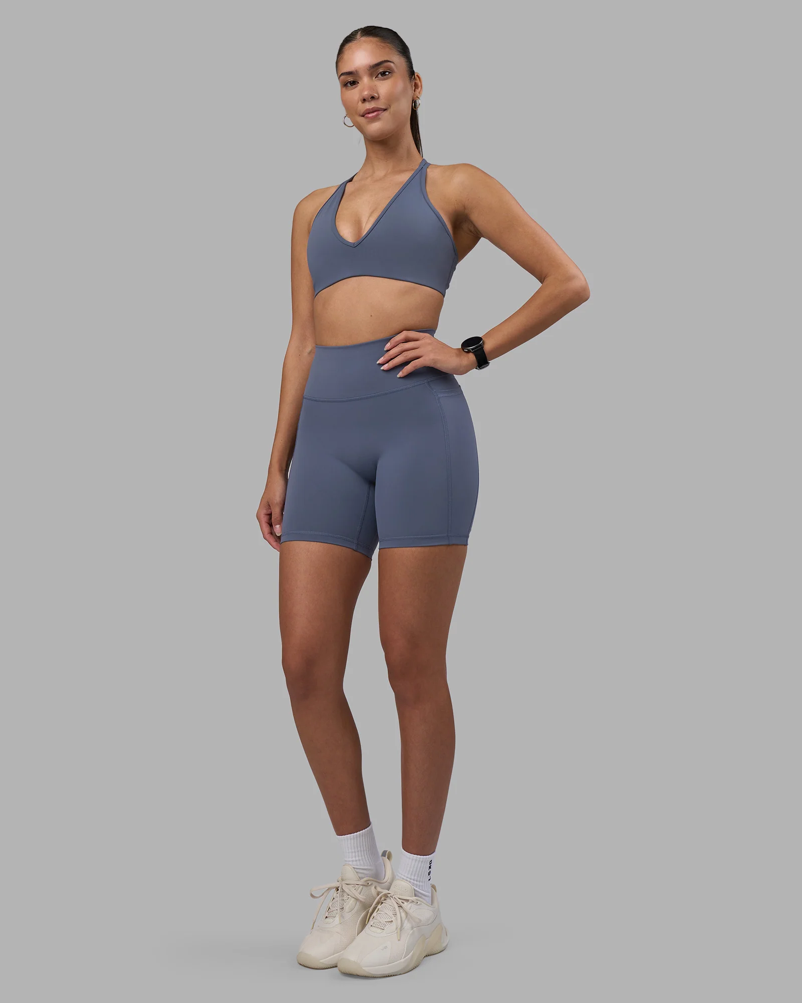 Fusion Ultra High-Rise 6" Short Pockets - Night Shadow - Image 2