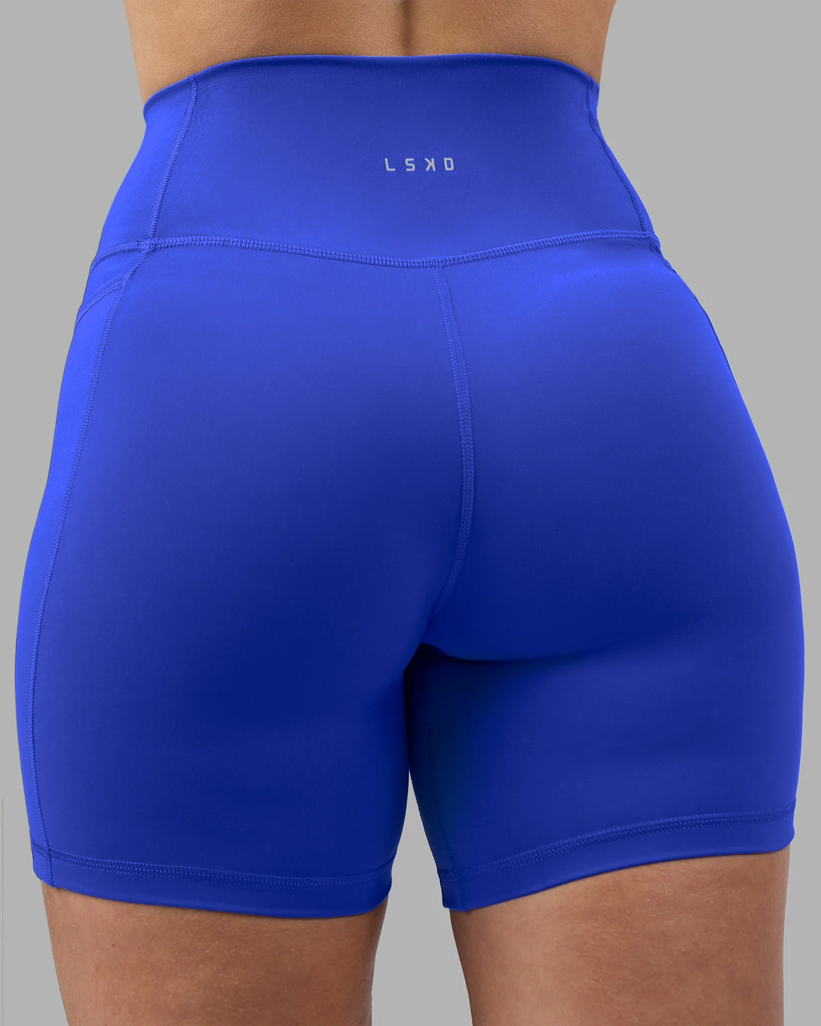 Fusion Ultra High-Rise 6" Short Pockets - Power Cobalt - Image 4