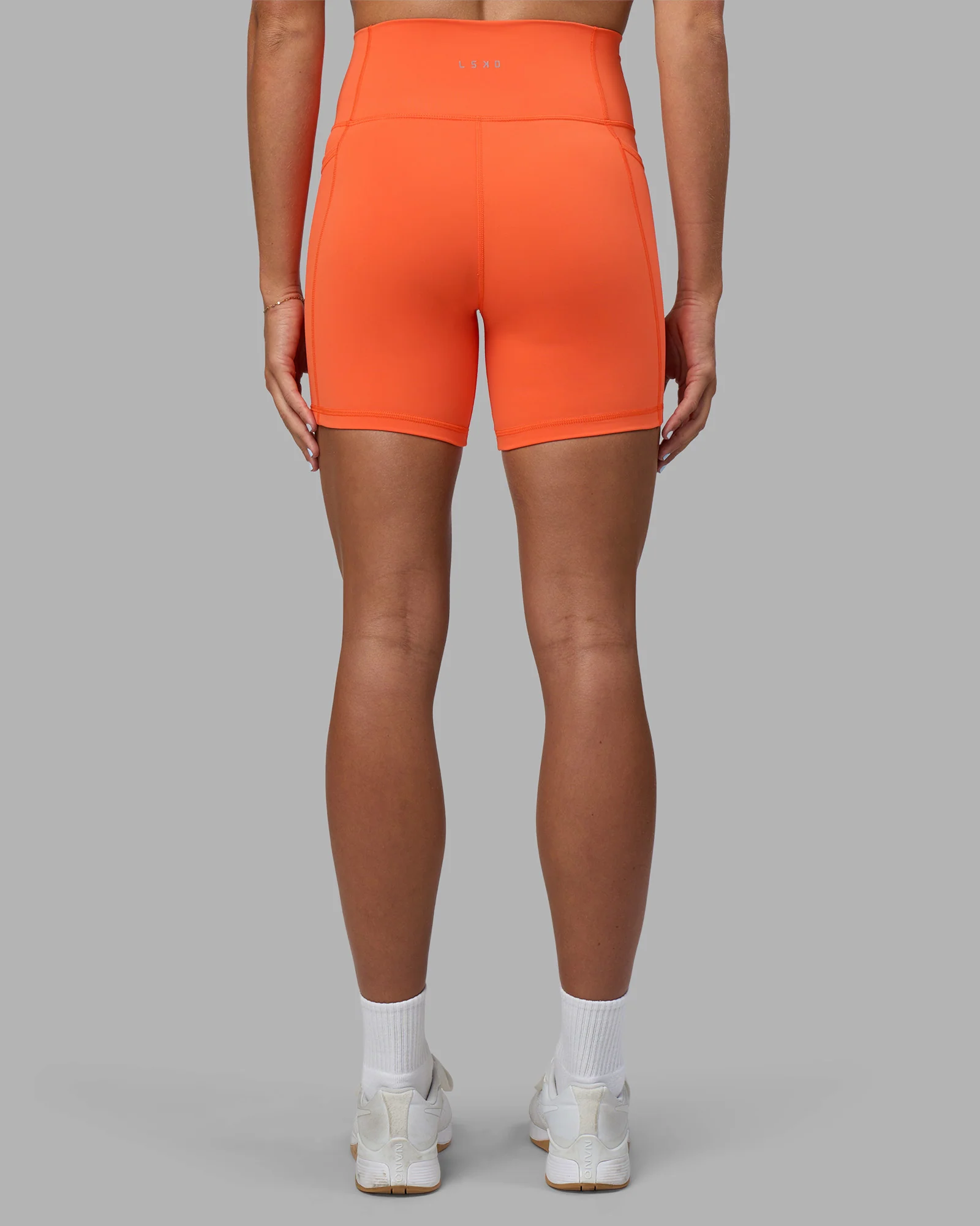 Fusion Ultra High-Rise 6" Short Pockets - Ultra Orange - Image 4