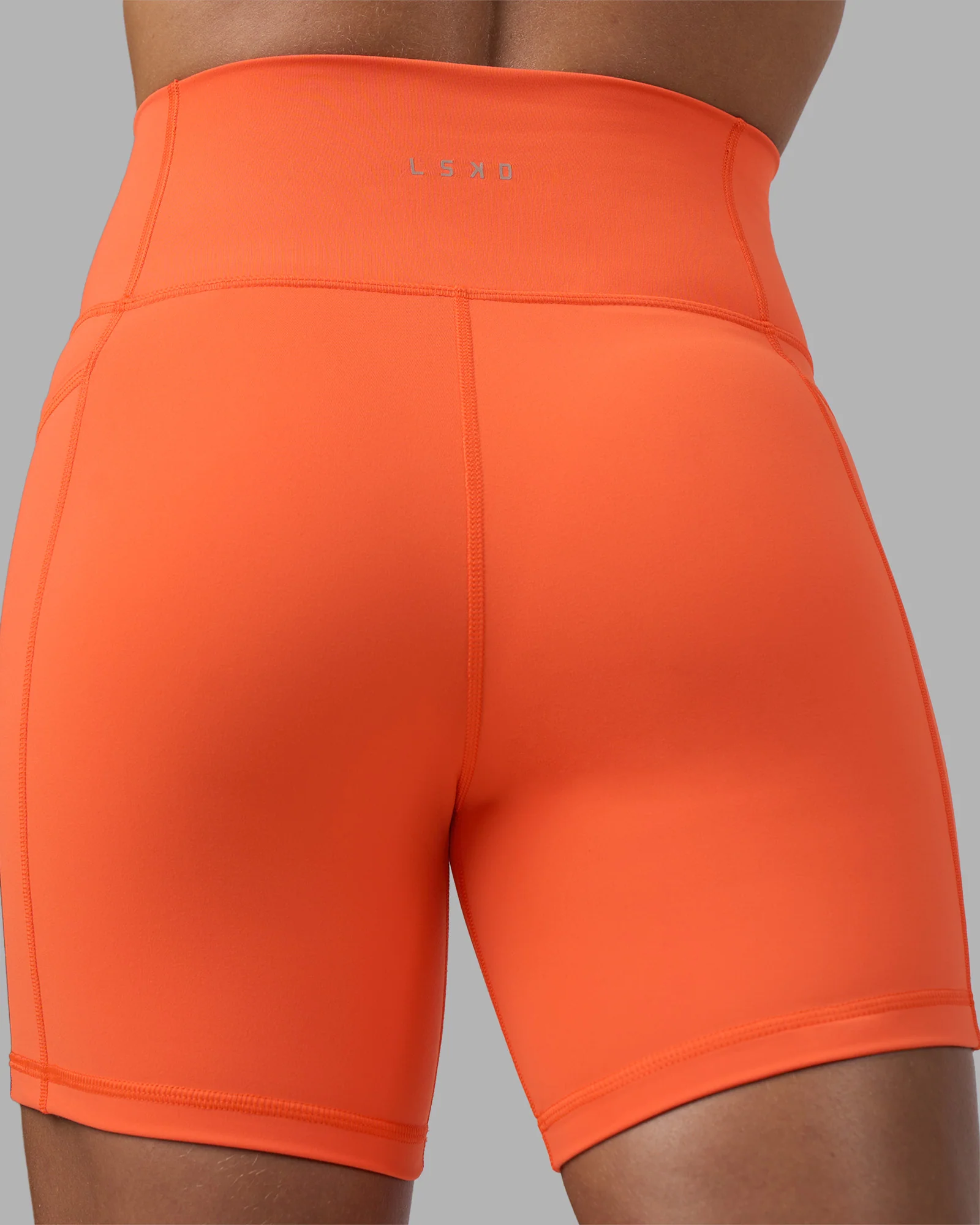 Fusion Ultra High-Rise 6" Short Pockets - Ultra Orange - Image 8
