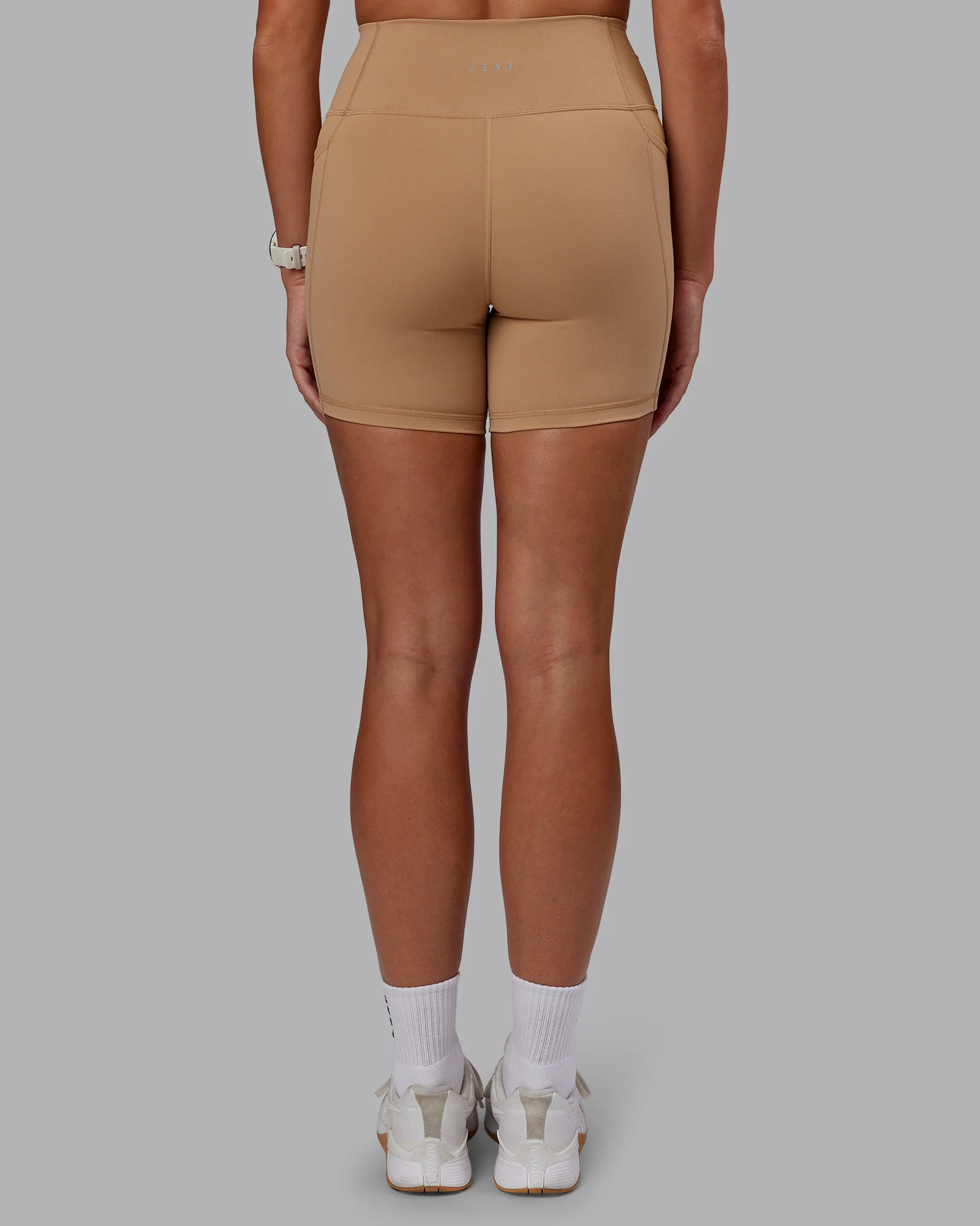 Fusion Ultra High-Rise 6" Short Pockets - Warm Smoke - Image 4