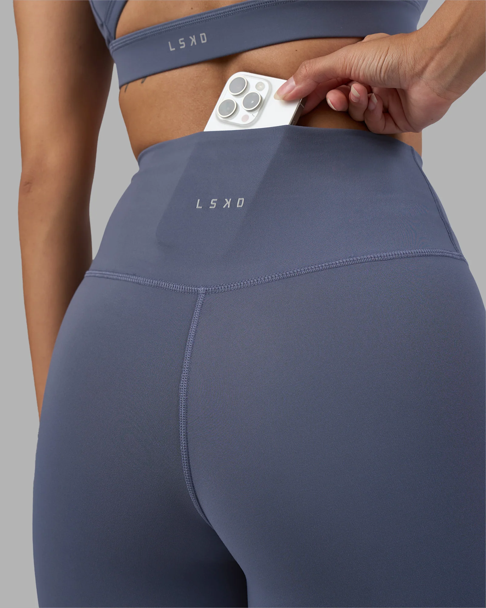 Fusion Ultra High-Rise 7/8 Legging - Night Shadow - Image 2