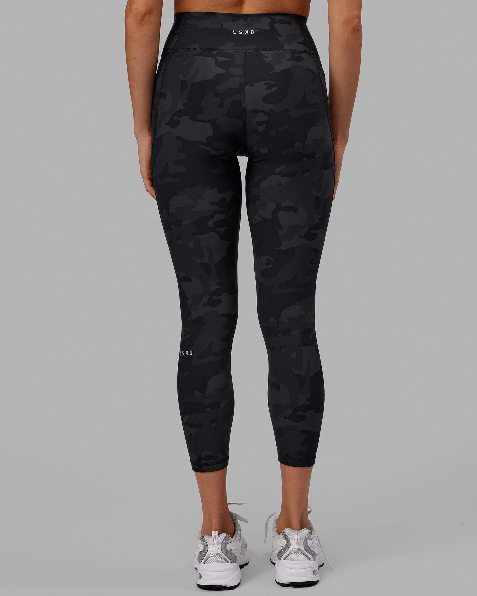 Fusion Ultra High-Rise 7/8 Legging Pockets - Black-Camo - Image 4