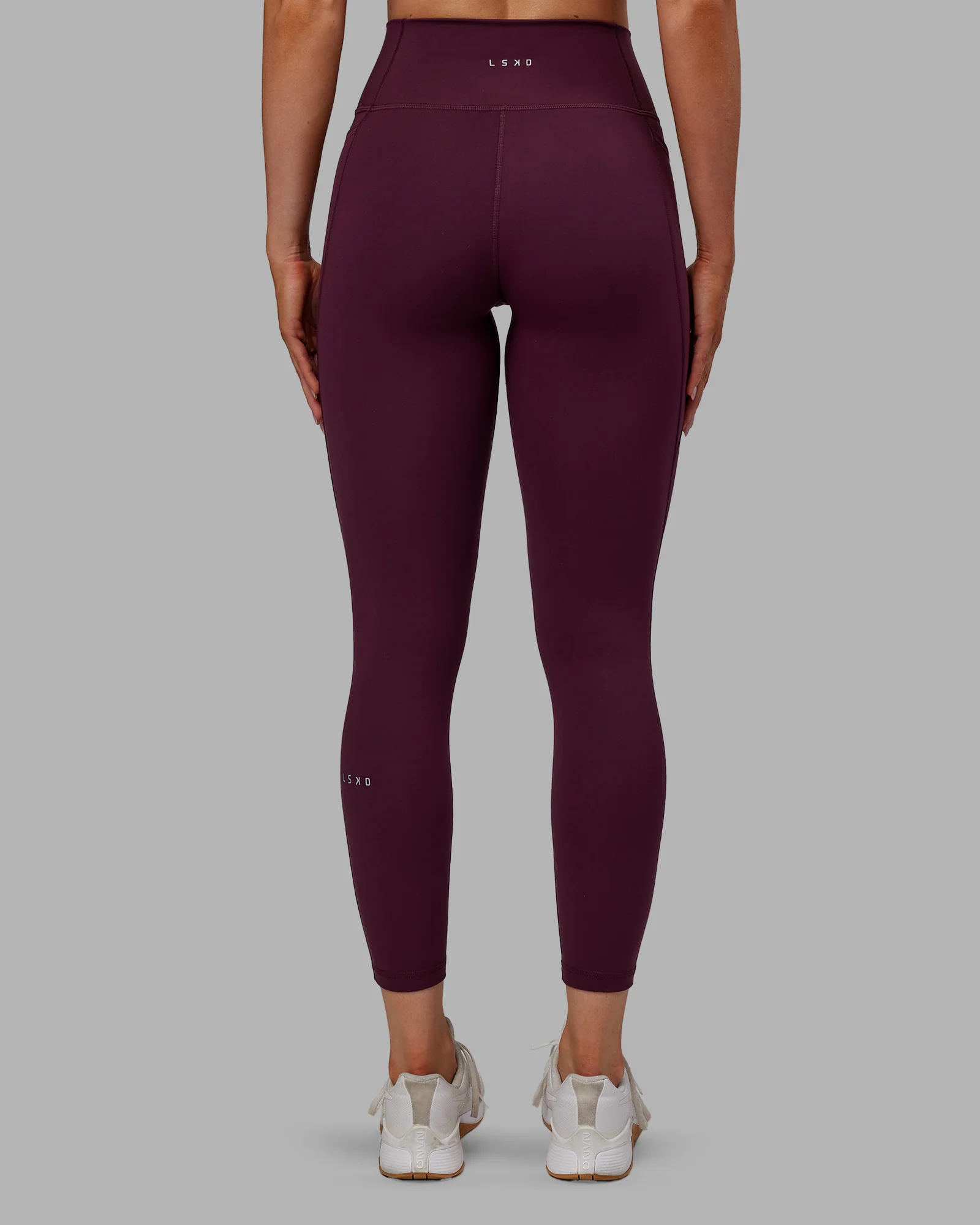 Fusion Ultra High-Rise 7/8 Legging Pockets - Cherry Lacquer - Image 4