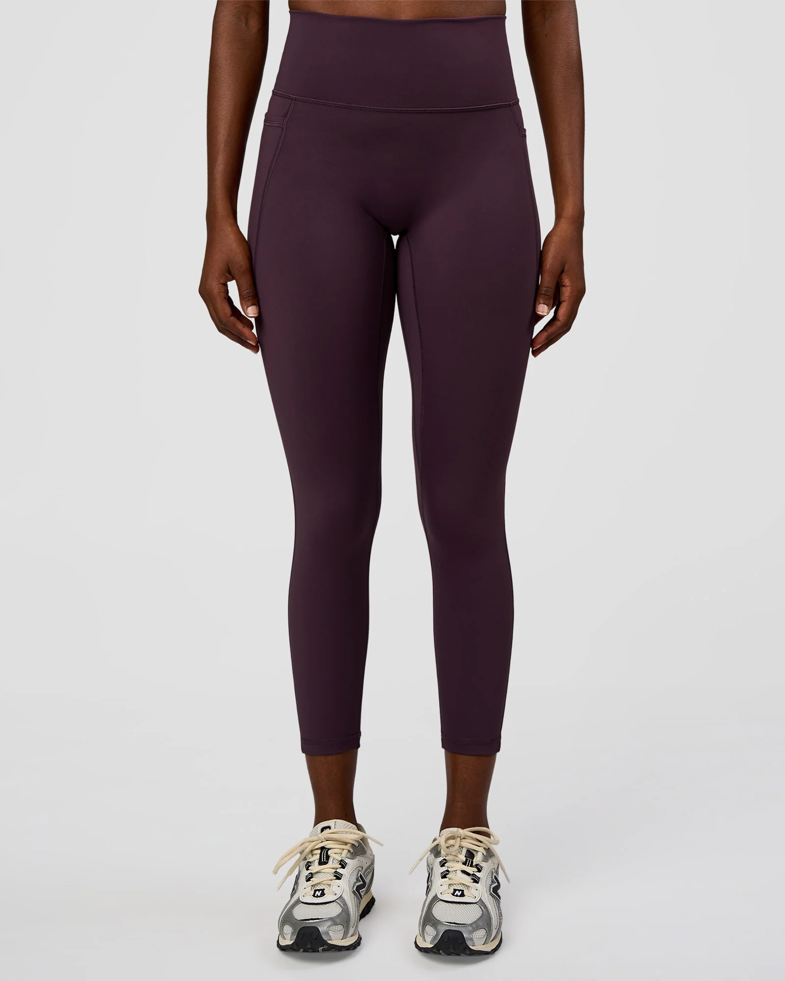 Fusion Ultra High-Rise 7/8 Legging Pockets - Midnight Plum - Image 2