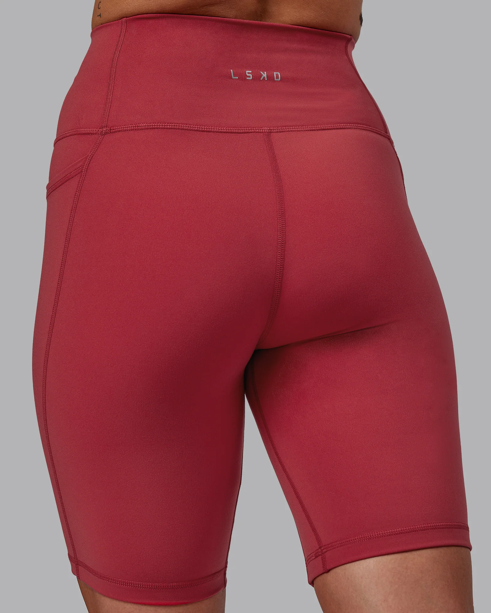 Fusion Ultra High-Rise 9" Short Pockets - Claret - Image 8