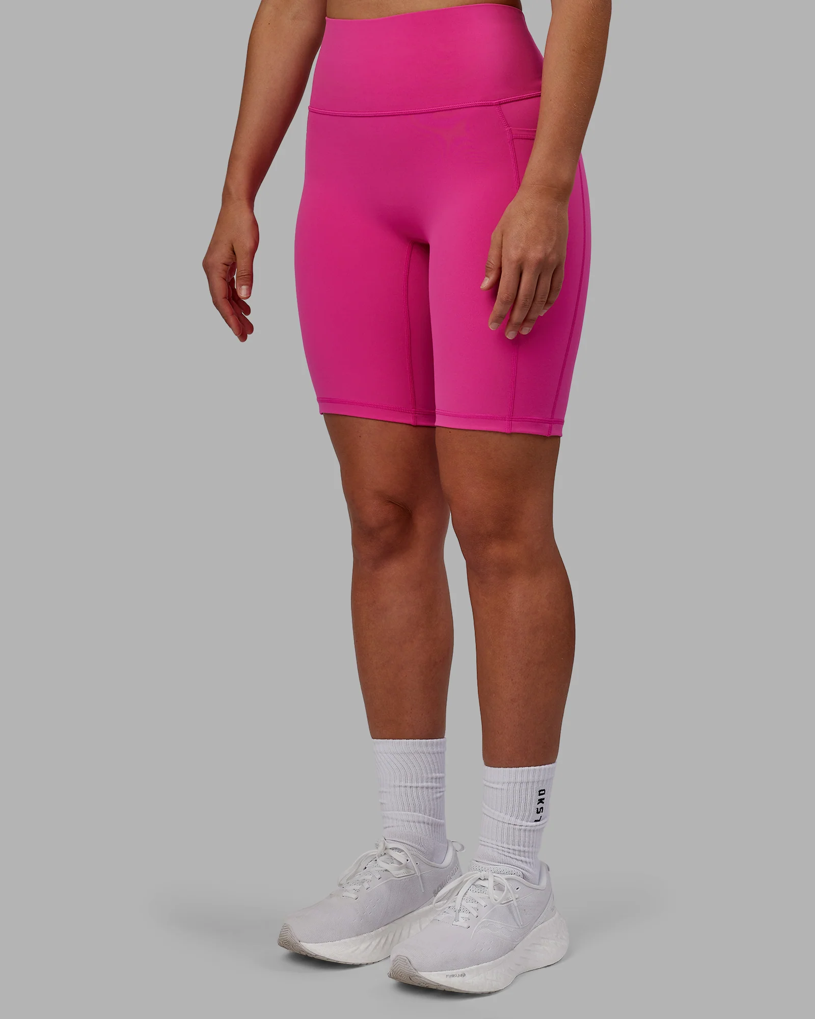 Fusion Ultra High-Rise 9" Short Pockets - Fuchsia Pink - Image 6