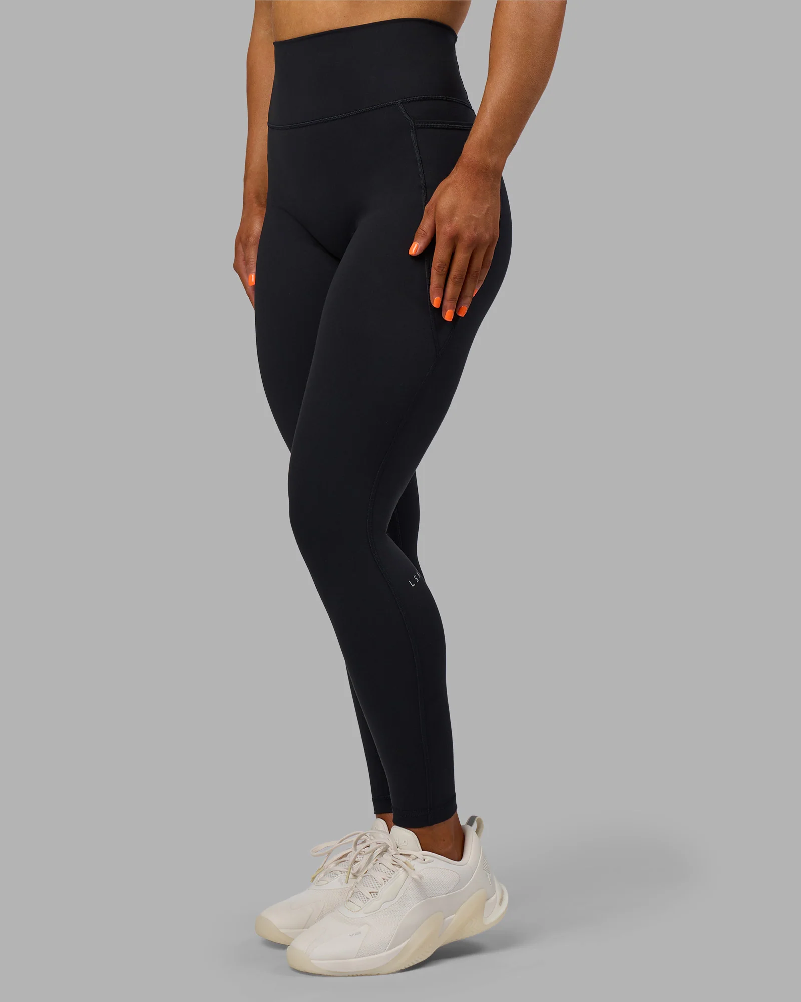 Fusion Ultra High-Rise Full Length Legging Pockets - Black - Image 11