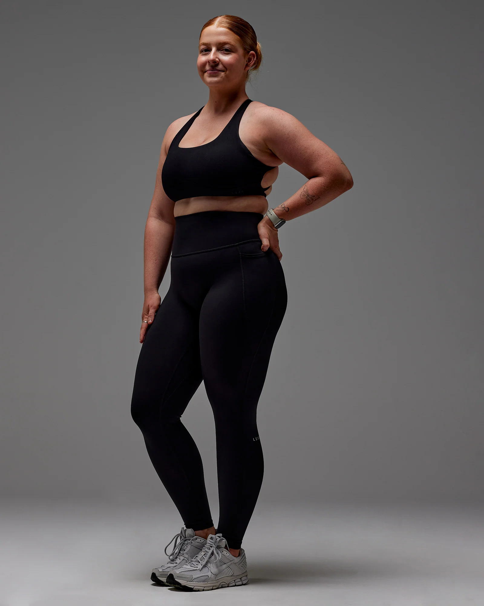 Fusion Ultra High-Rise Full Length Legging Pockets - Black - Image 29