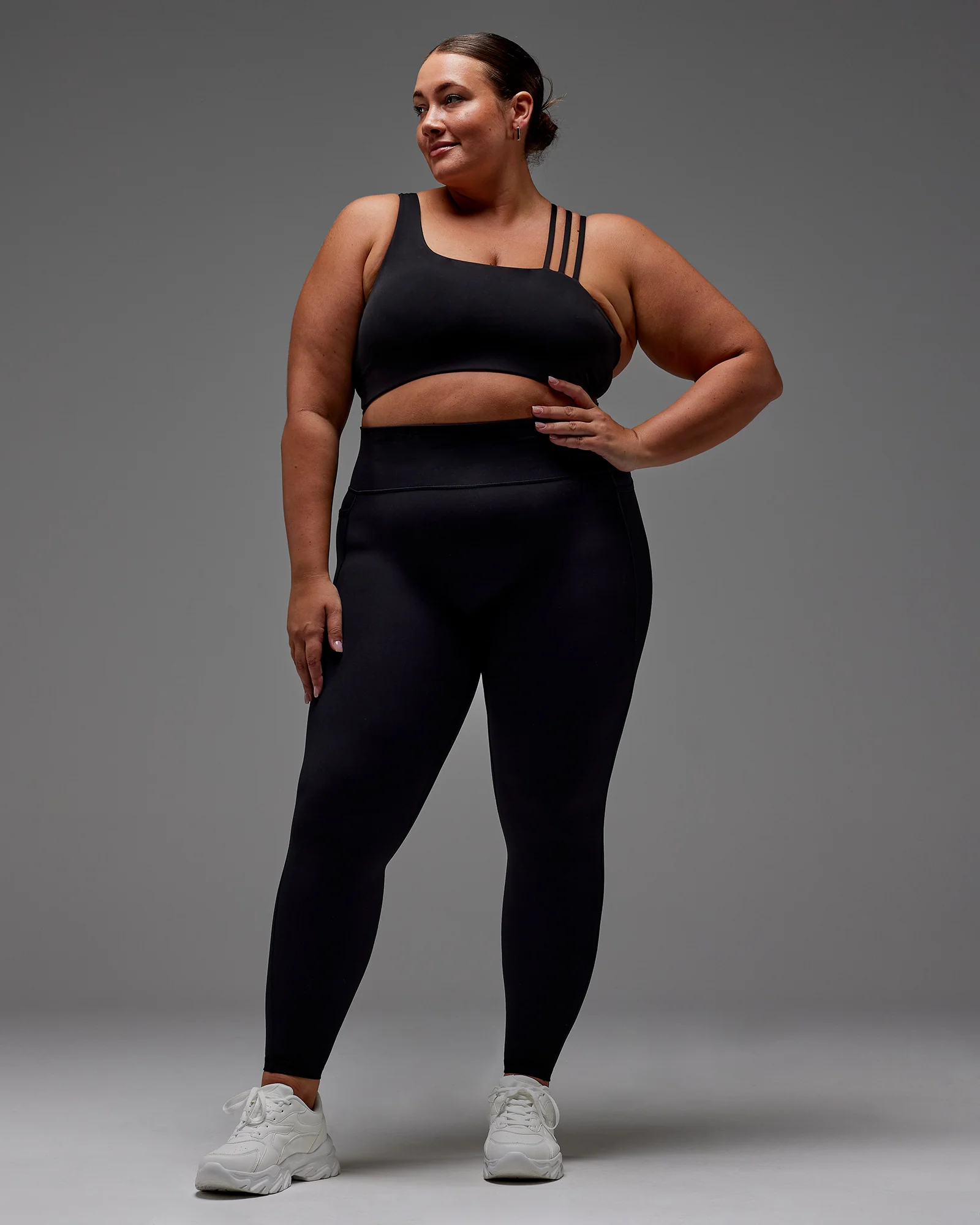 Fusion Ultra High-Rise Full Length Legging Pockets - Black - Image 30