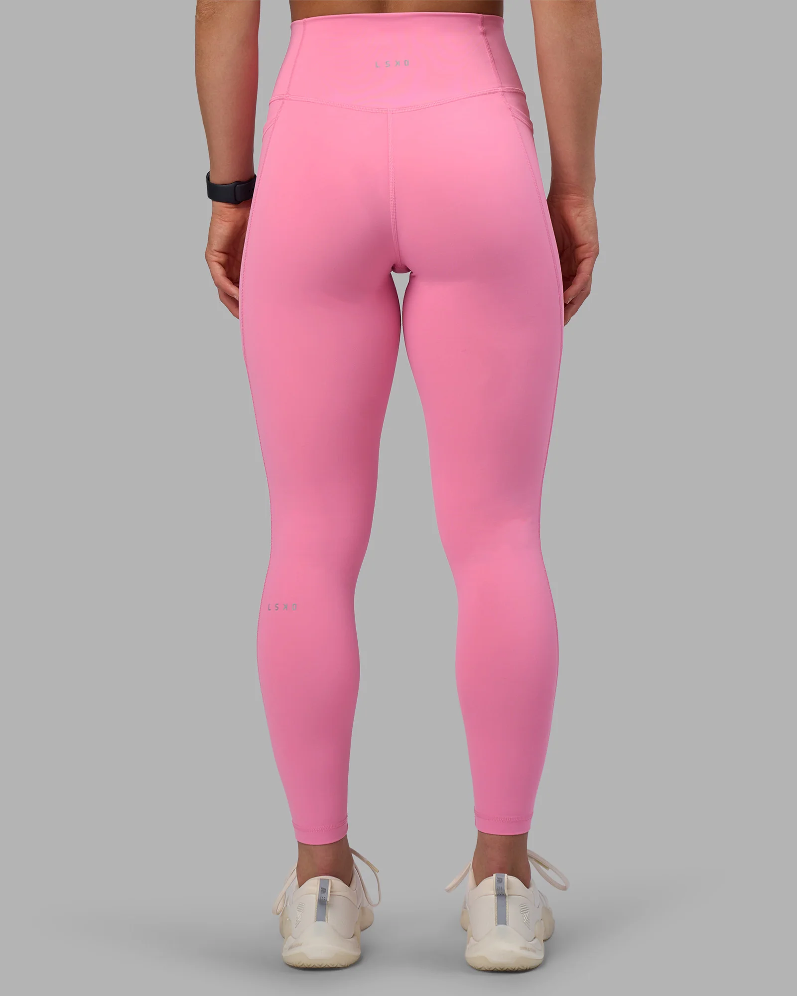 Fusion Ultra High-Rise Full Length Legging Pockets - Candy Pink - Image 4