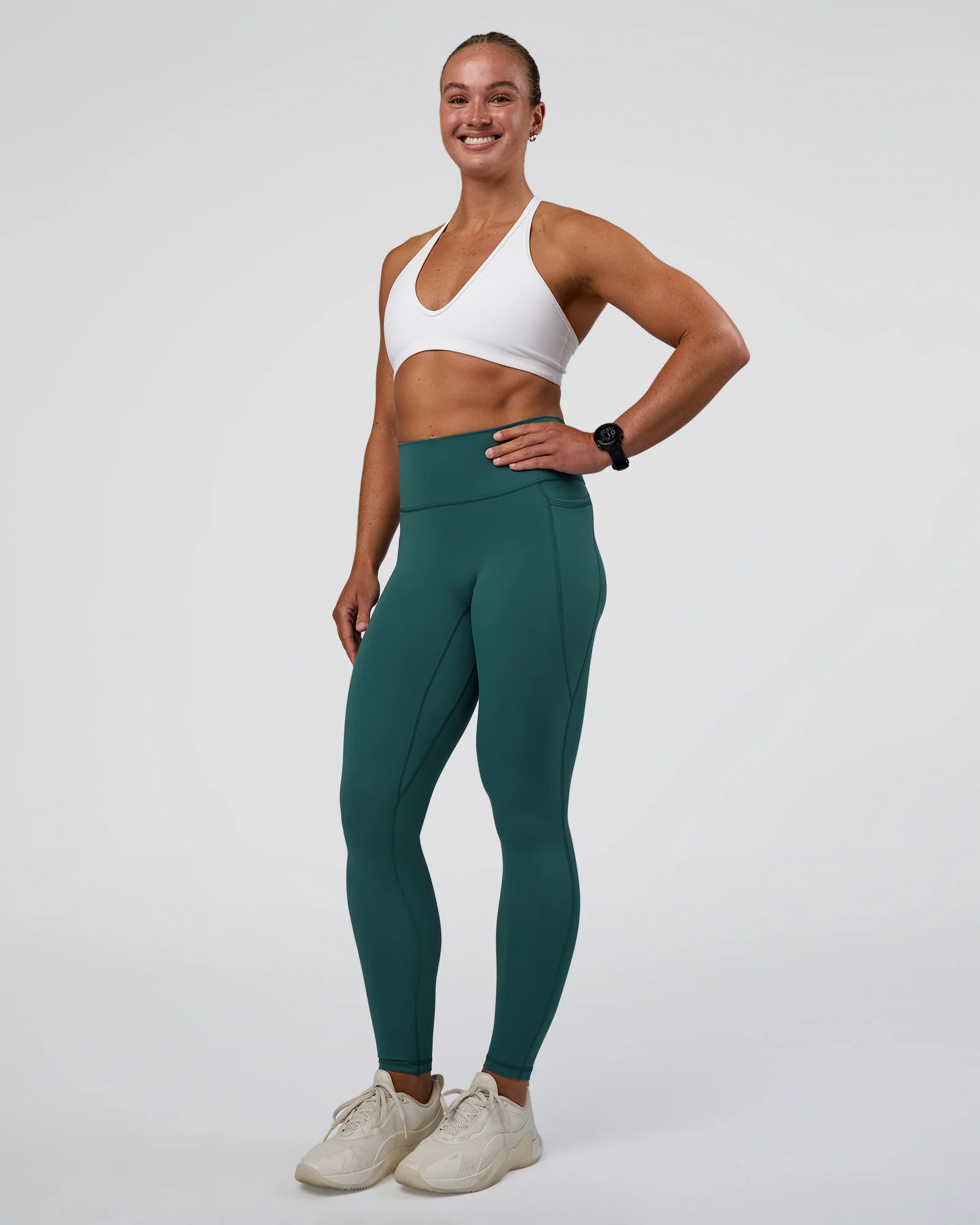 Fusion Ultra High-Rise Full Length Legging Pockets - Transformative Teal - Image 5
