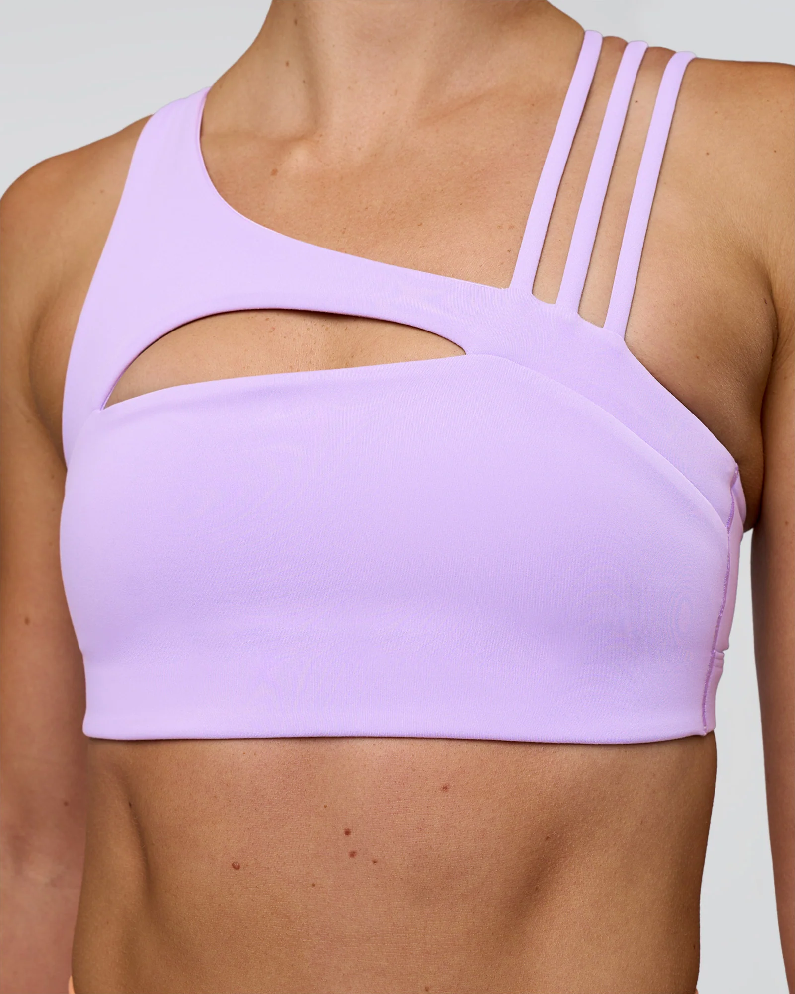 Galvanise Splice Sports Bra - Pale Lilac - Image 4