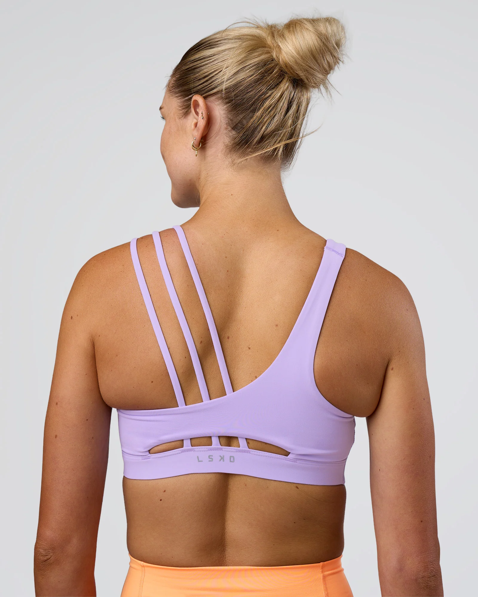 Galvanise Splice Sports Bra - Pale Lilac - Image 5