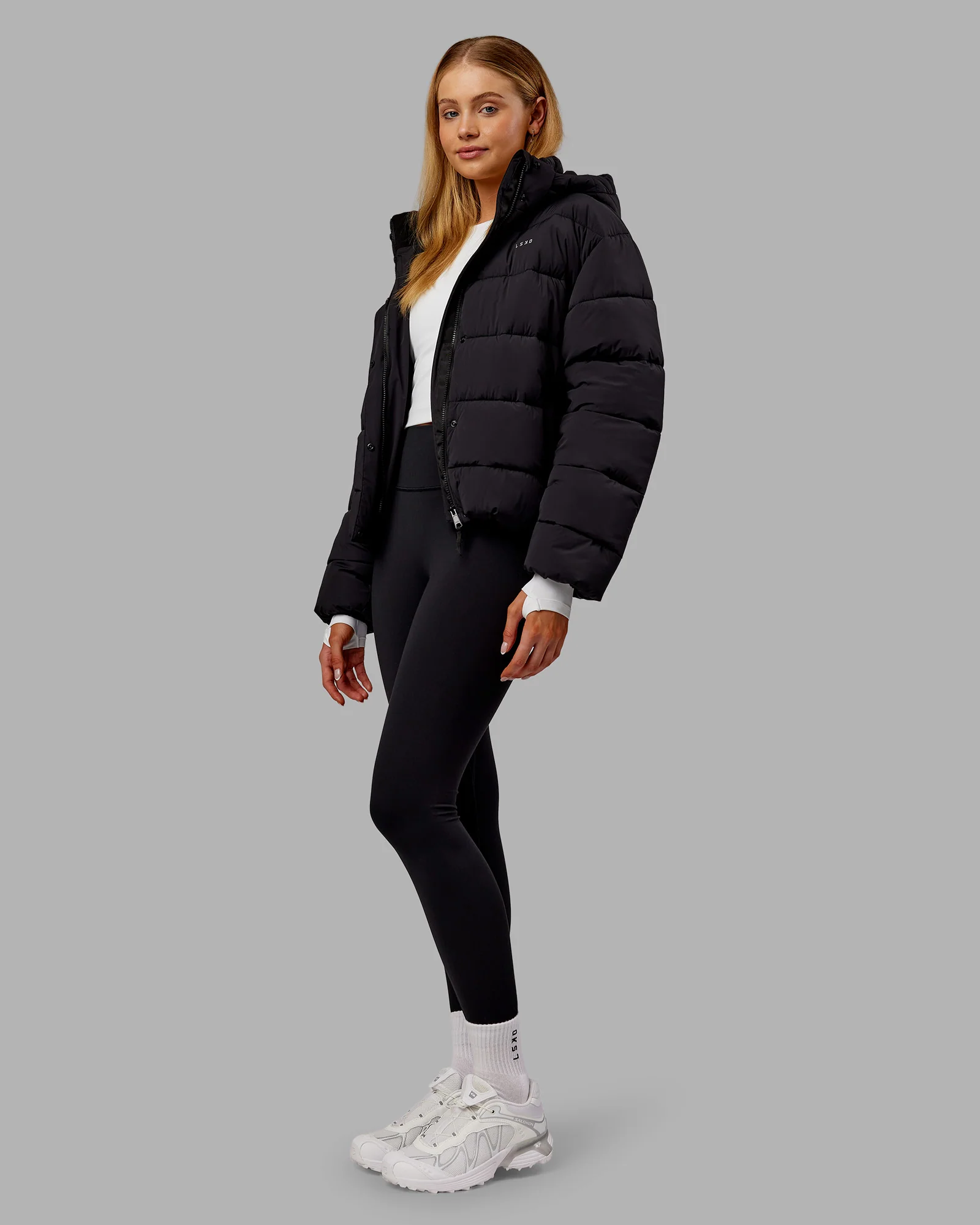Go-To Puffer Jacket - Black - Image 11
