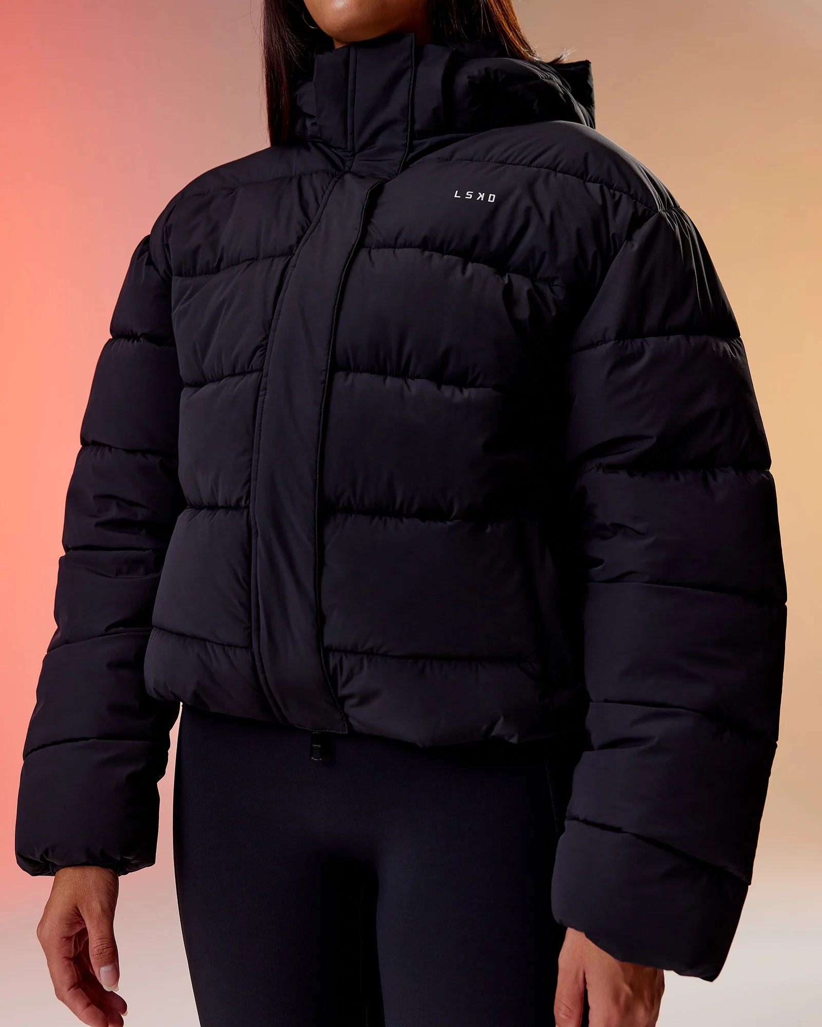 Go-To Puffer Jacket - Black - Image 3