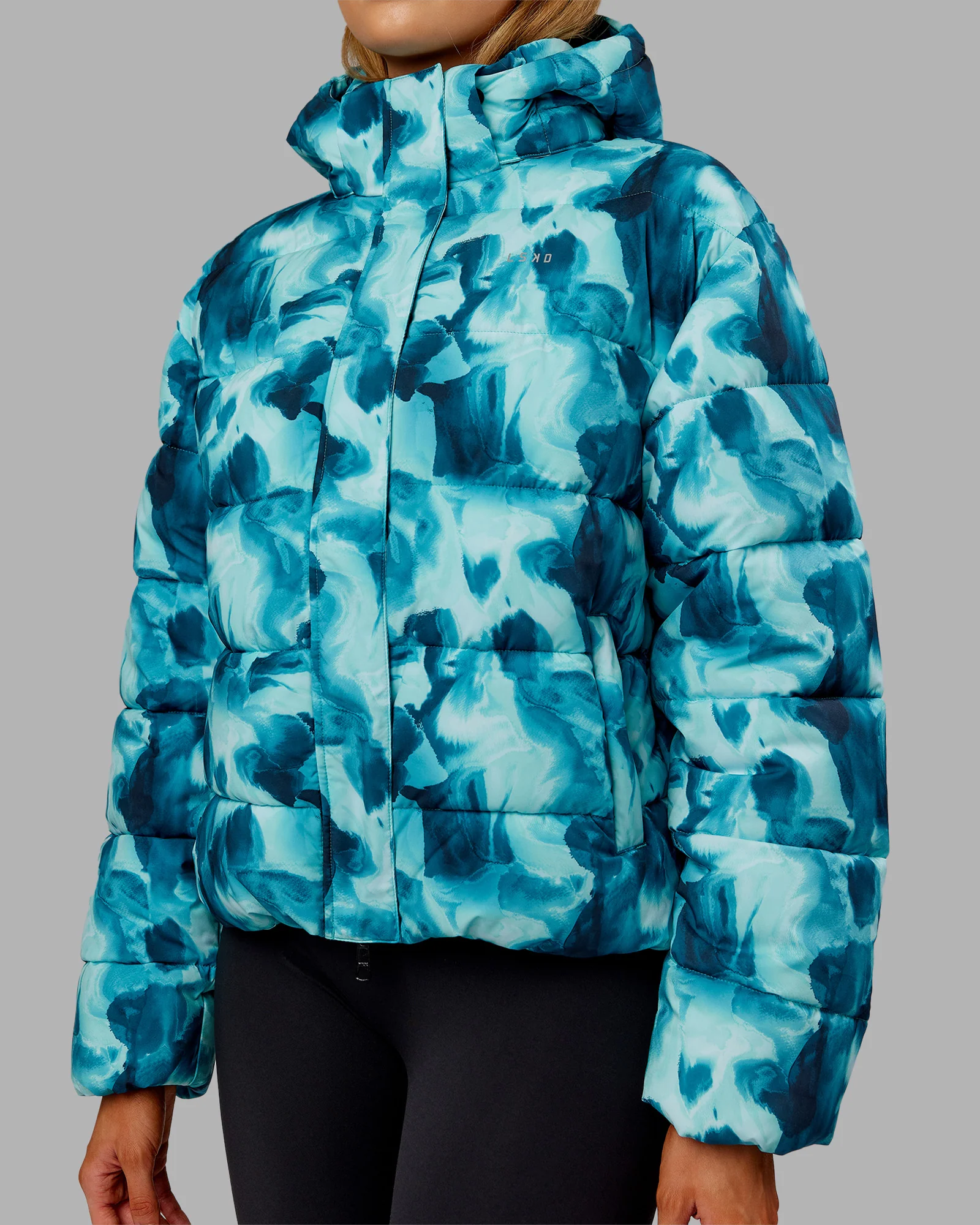 Go-To Puffer Jacket - Dazed Print - Image 10