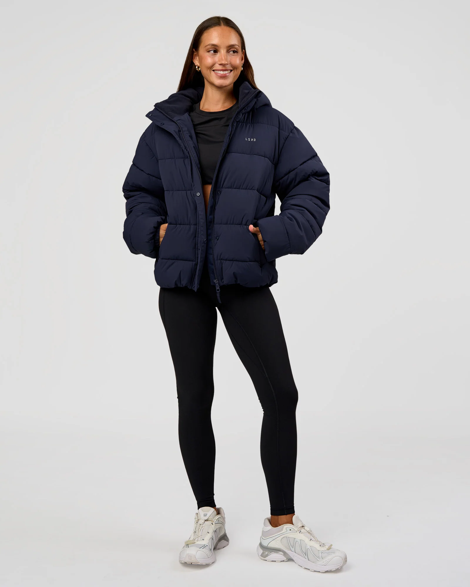 Go-To Puffer Jacket - Future Navy - Image 9