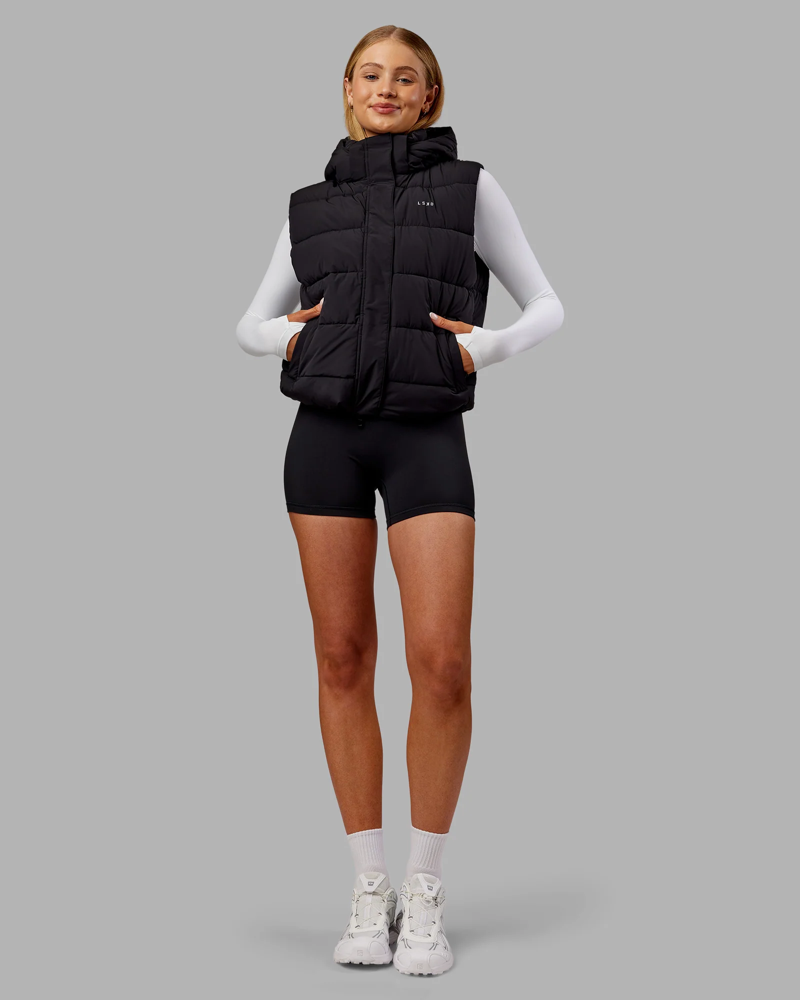 Go-To Puffer Vest - Black - Image 2