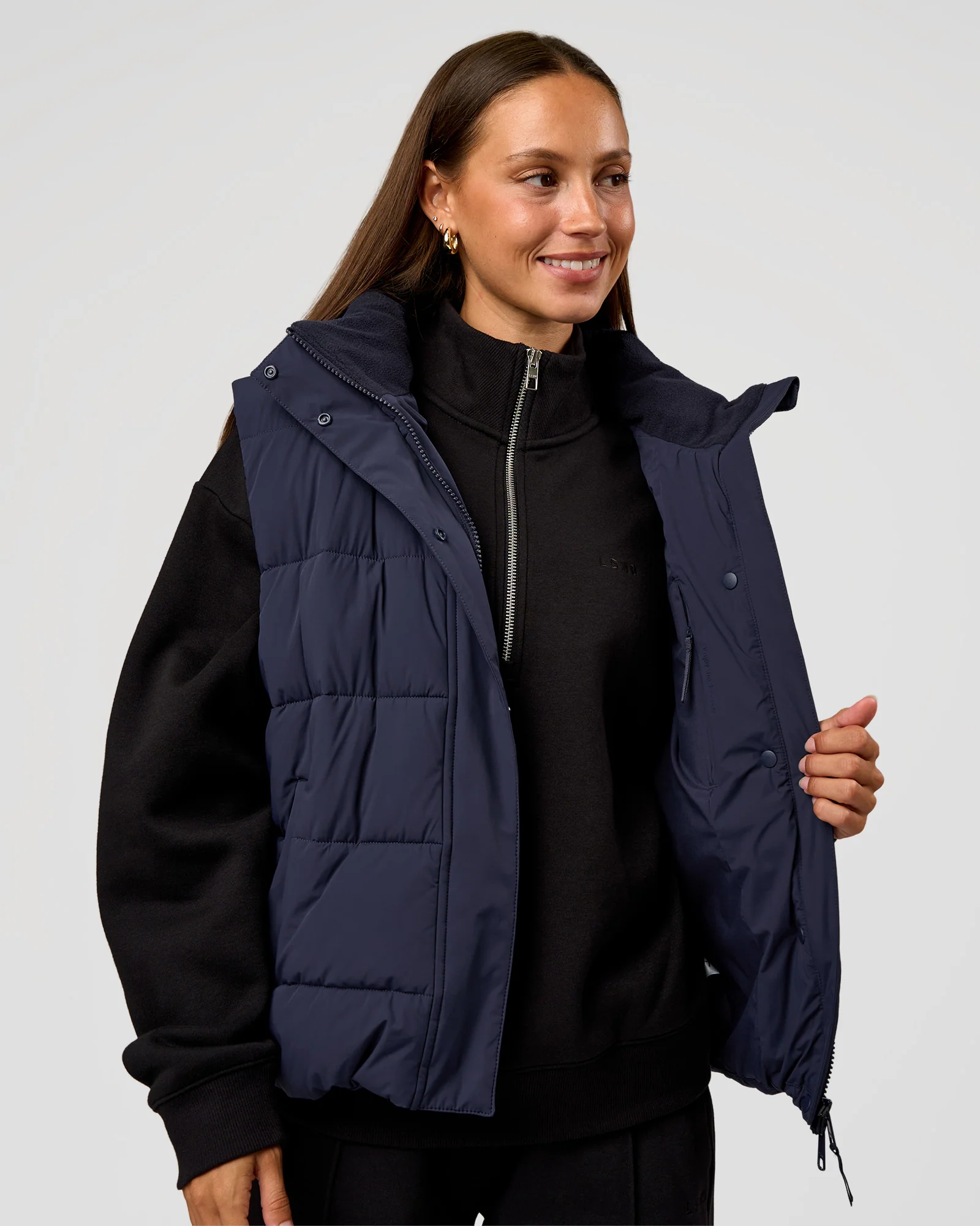 Go-To Puffer Vest - Future Navy - Image 12