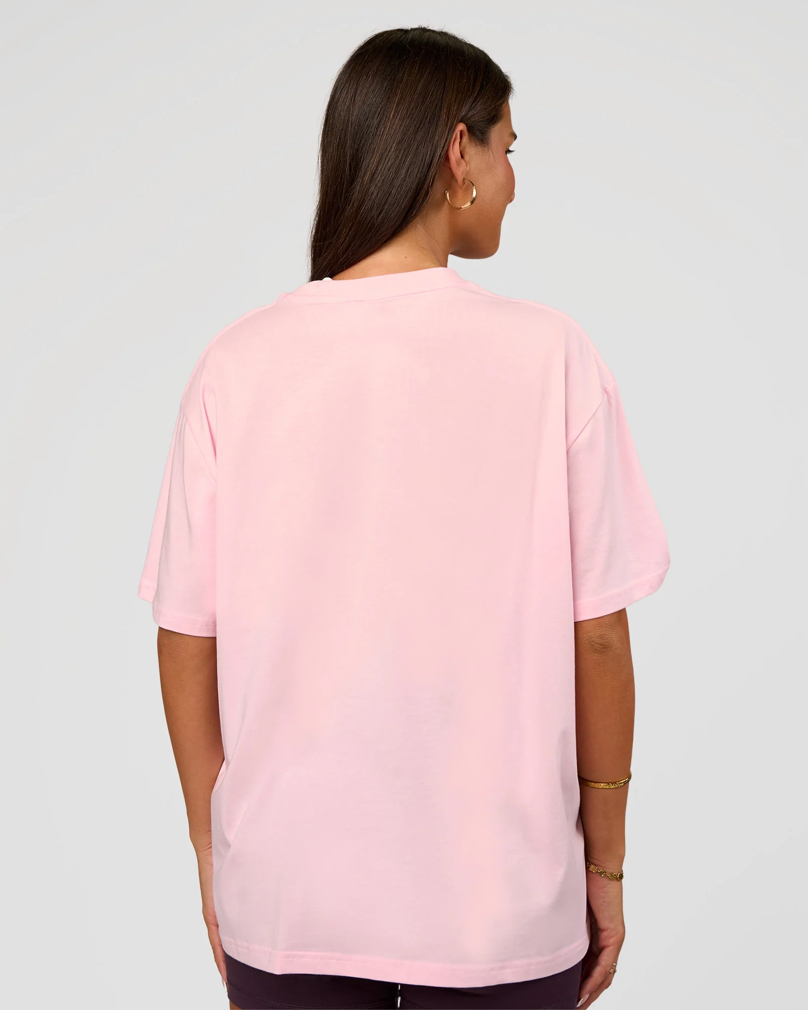Go-To Script FLXCotton Oversized Tee - Marshmallow-White - Image 4