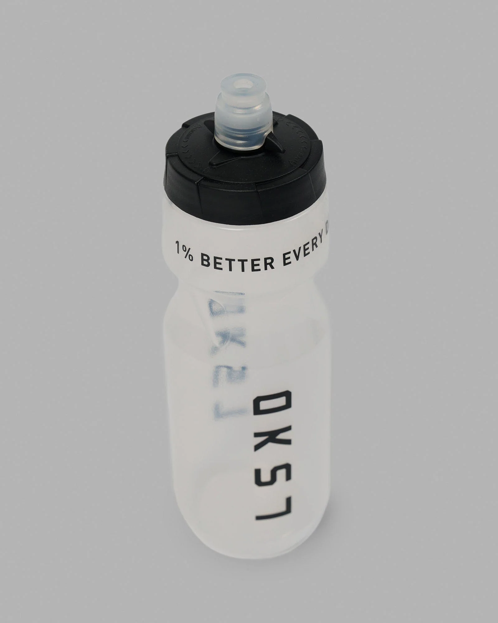 Hybrid Athlete Bottle - Clear-Black - Image 2