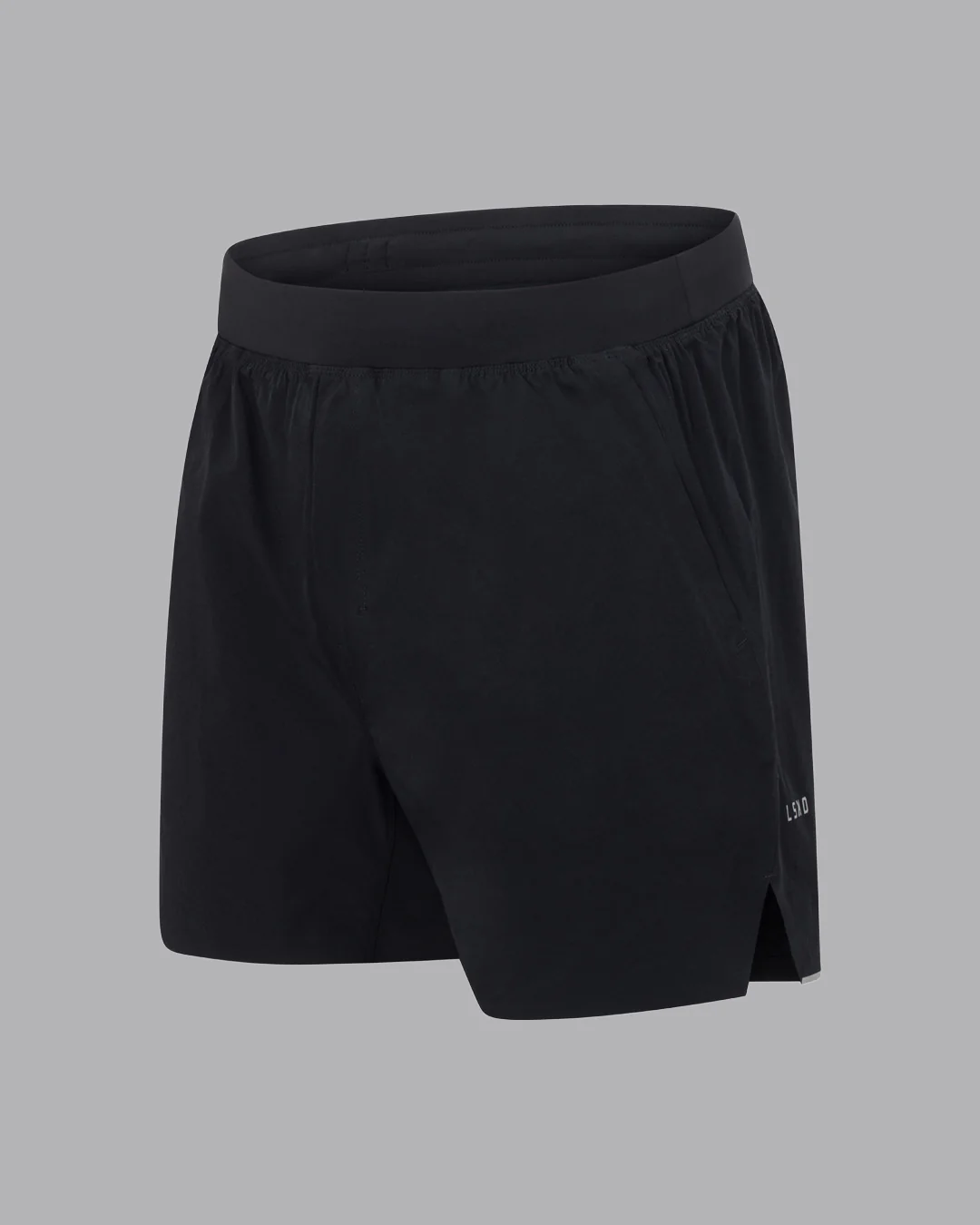 Hybrid Lined 5" Short - Black-Reflective - Image 9