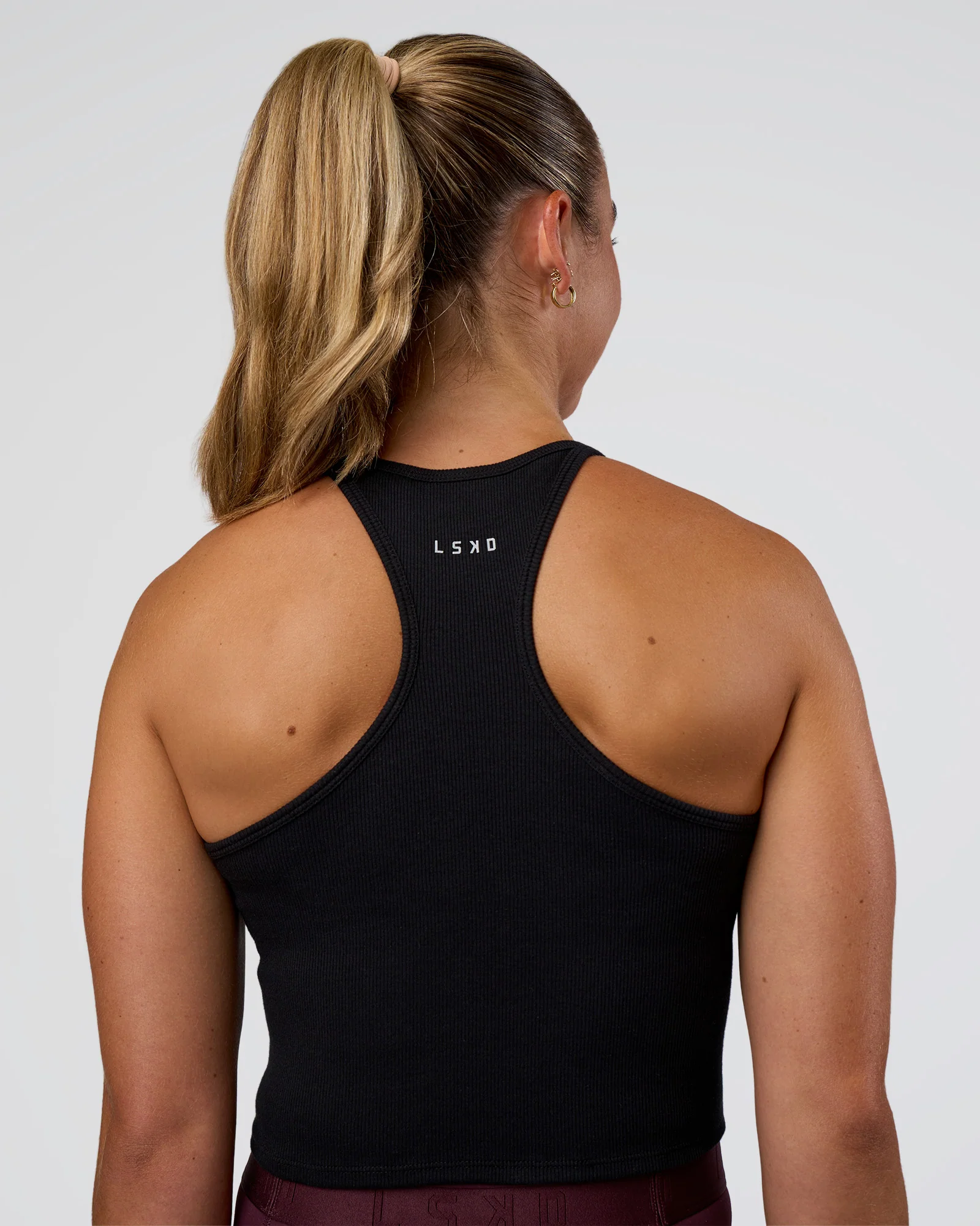 Ignite High Neck Tank - Black - Image 3