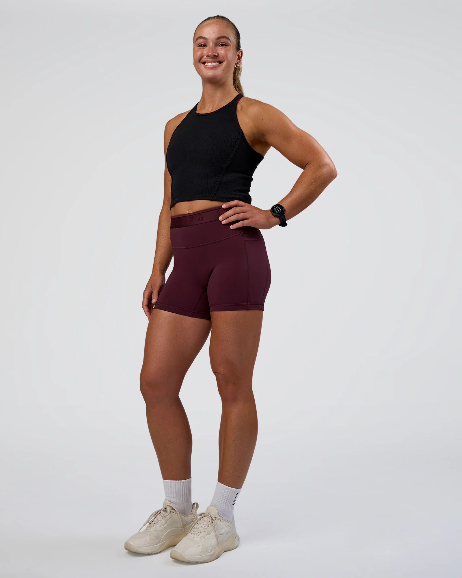 Ignite High Neck Tank - Black - Image 4