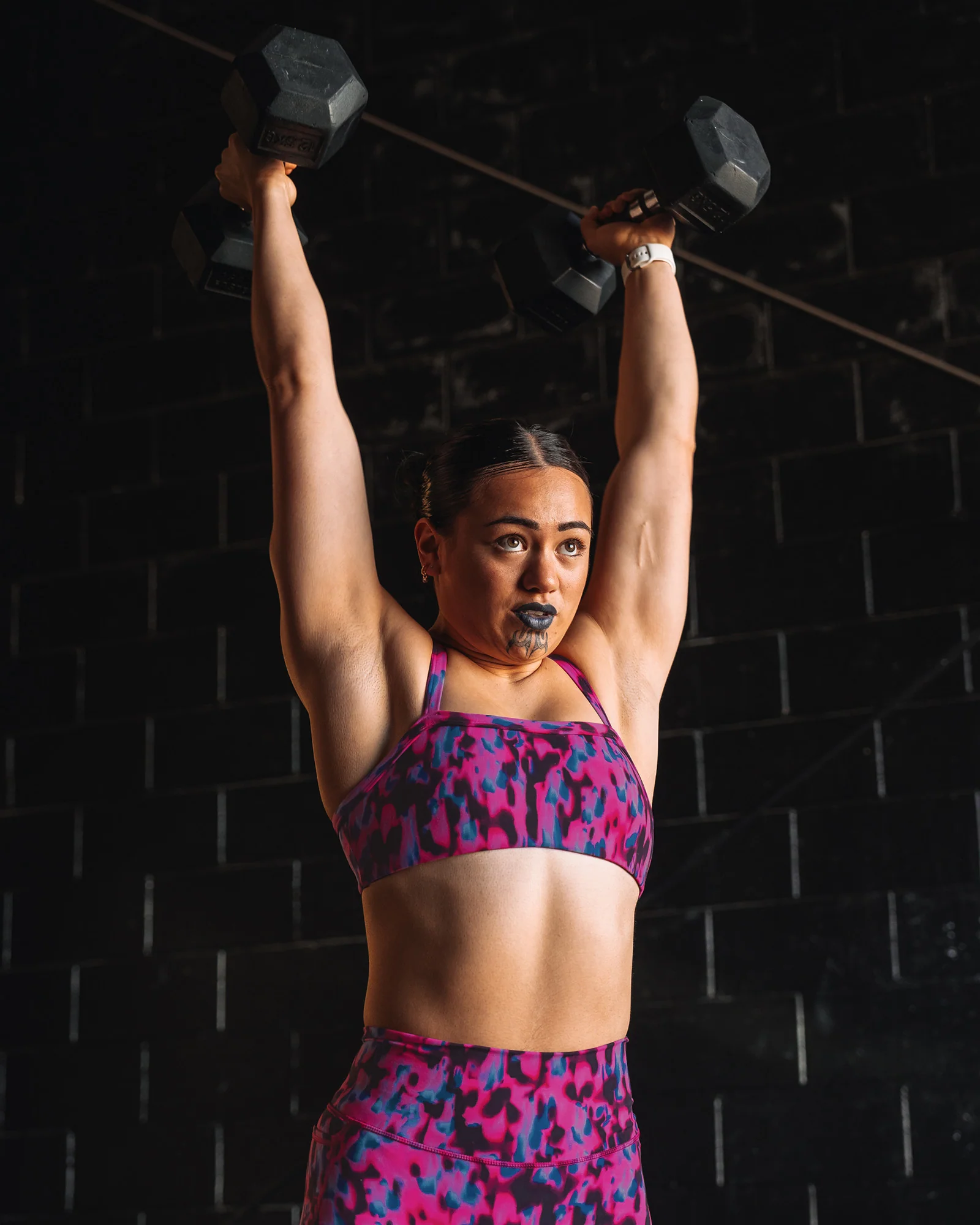 Inspired Sports Bra - Pink Luminous - Image 3