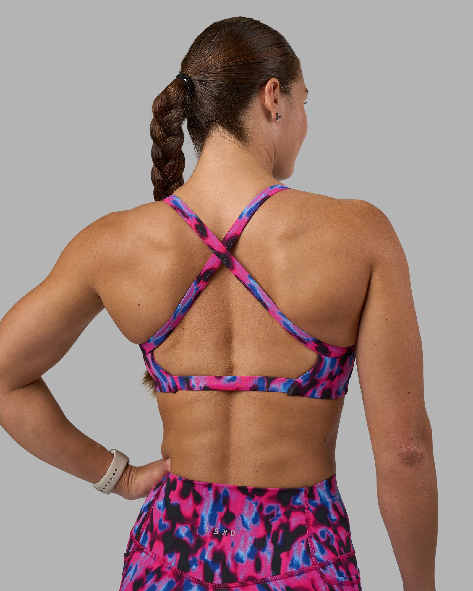 Inspired Sports Bra - Pink Luminous - Image 9