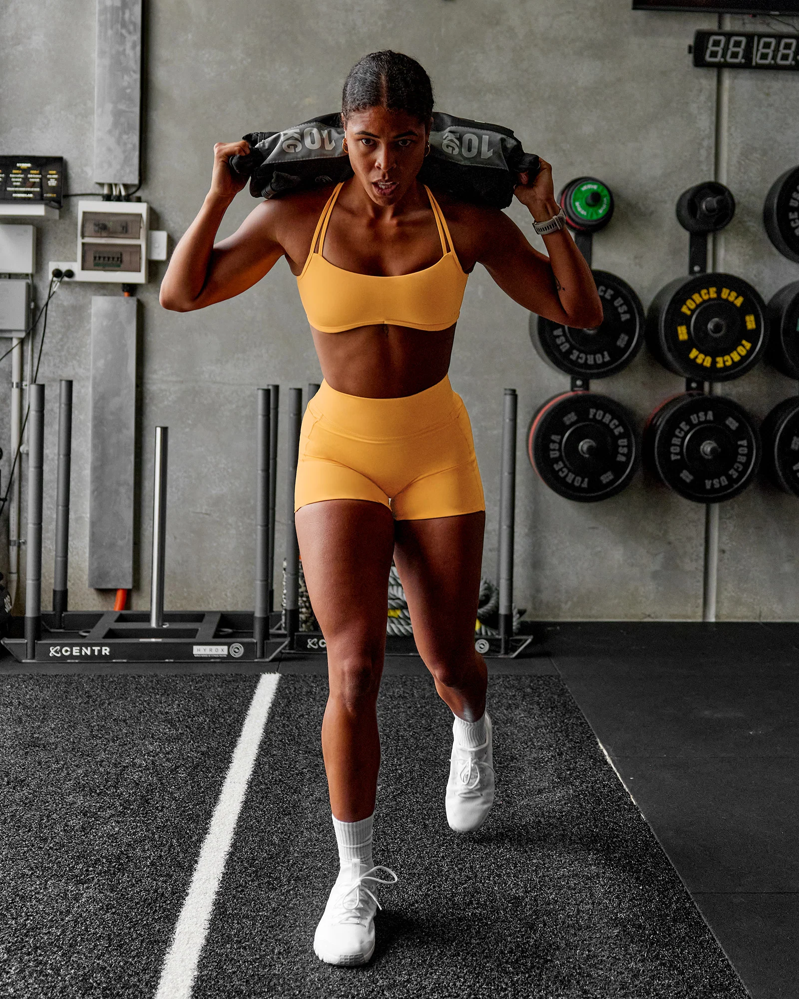 Interstellar Sports Bra - Warm Apricot - Image 2