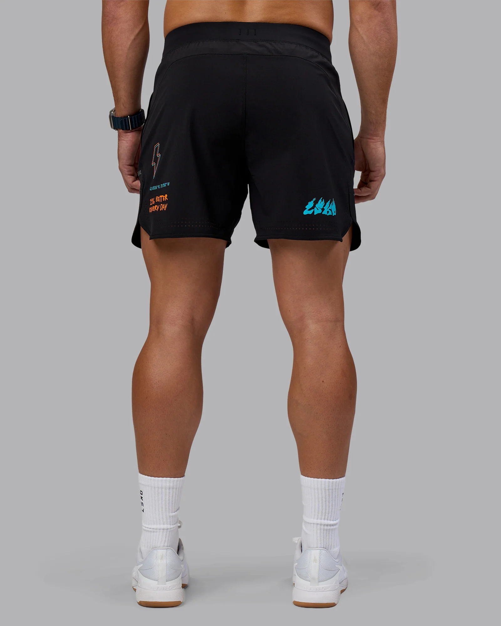 Lift 6" Short - Black-Blue Atoll - Image 7