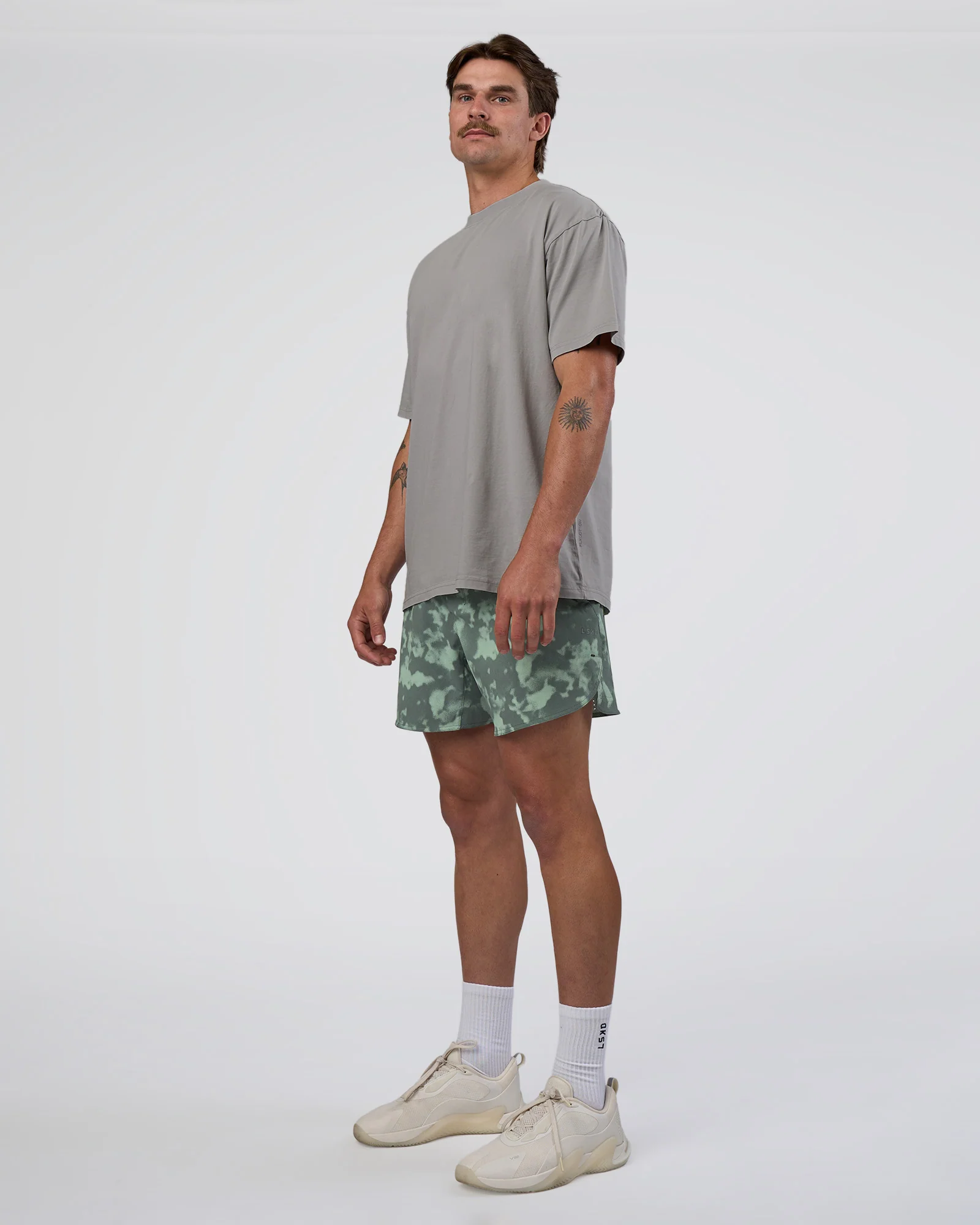 Lift 6" Short - Washed Camo Carbon - Image 2