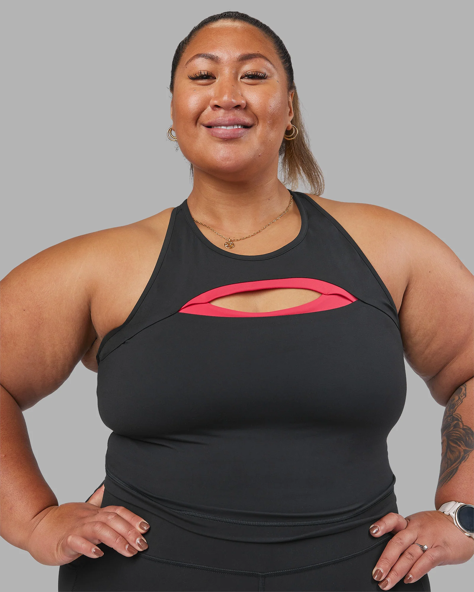 Be Bold Performance Tank - Black - Image 4