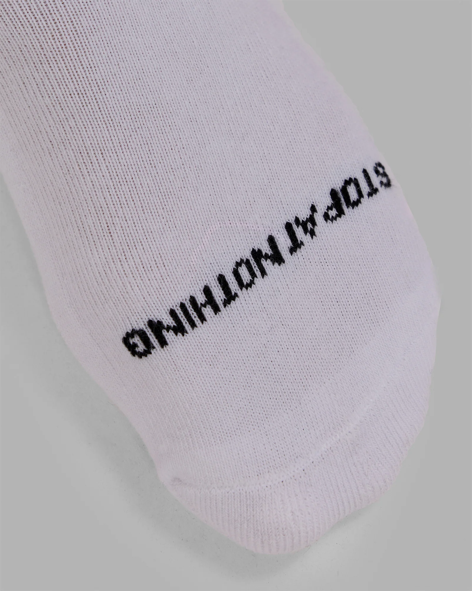 LSKD x Fitstop Crew Sock - White - Image 5