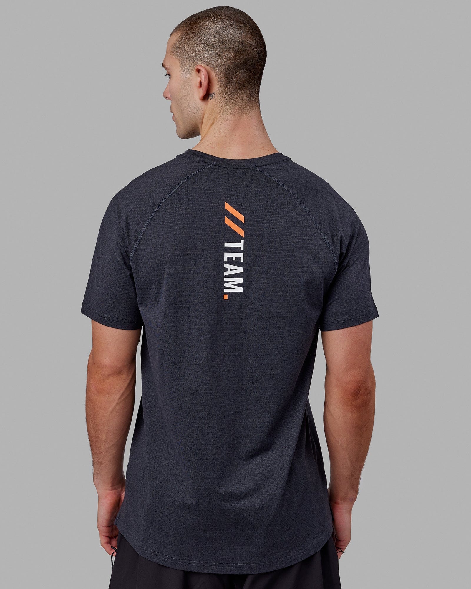 LSKD x FS VapourFLX Trainer Tee - Black Marl - Image 4