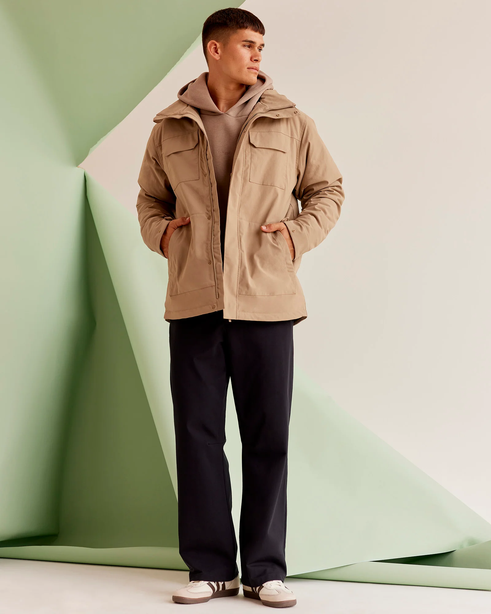 Marshall 2.0 Jacket - Greige - Image 11