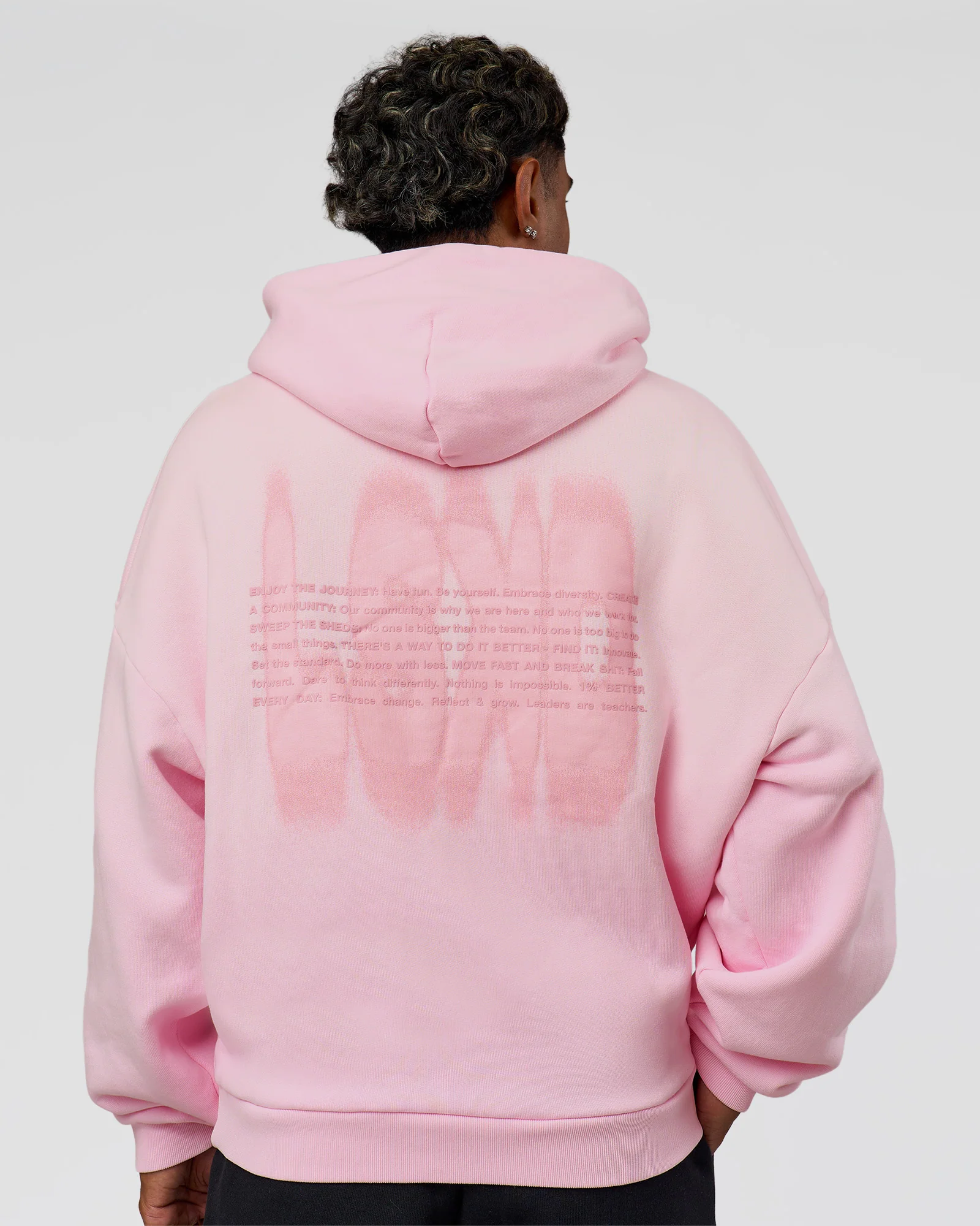 Memory In Motion Ultra Heavyweight Washed Hoodie - Marshmallow Washed - Image 16