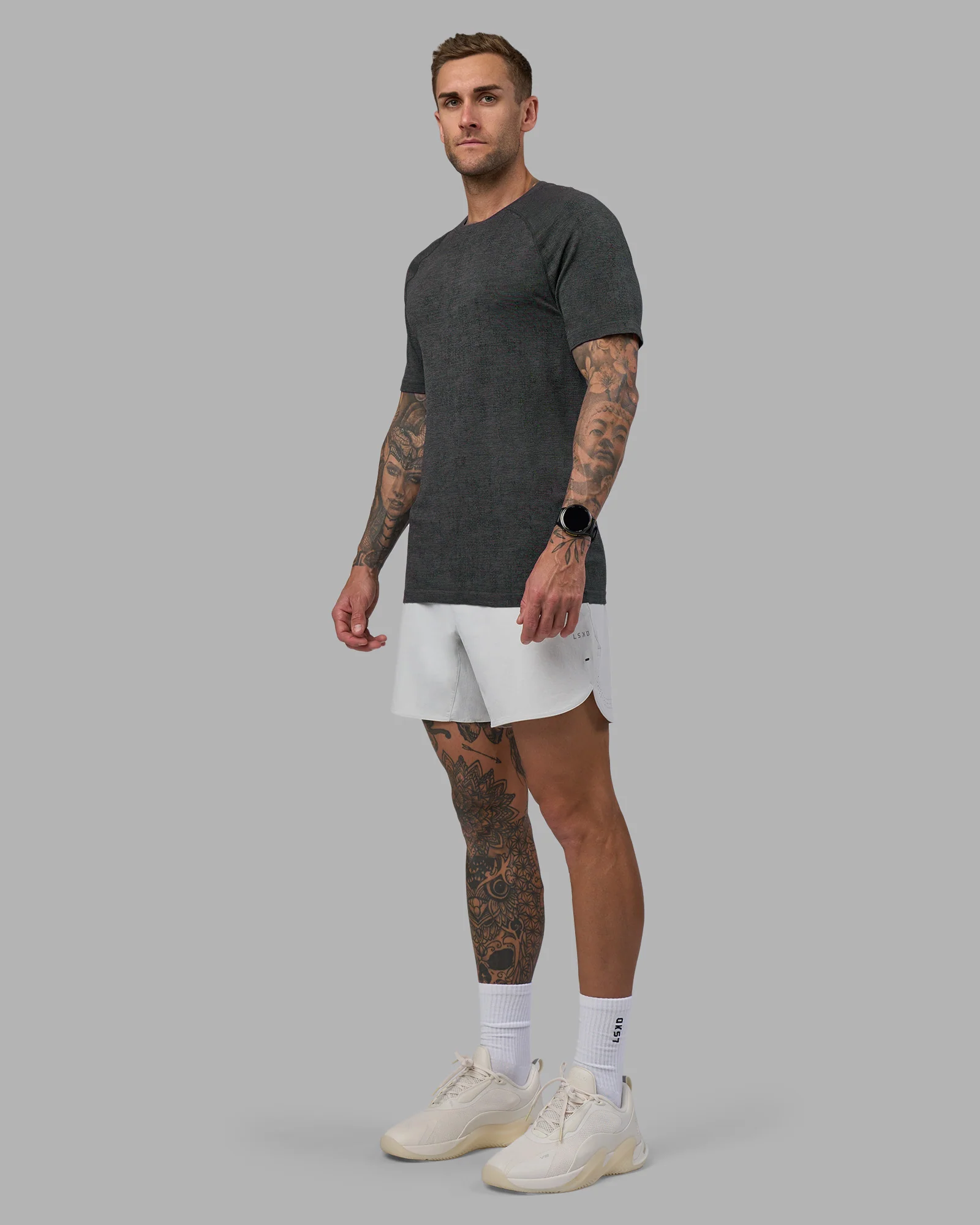AeroFLX+ Seamless Tee - Black Camo-Graphite - Image 2