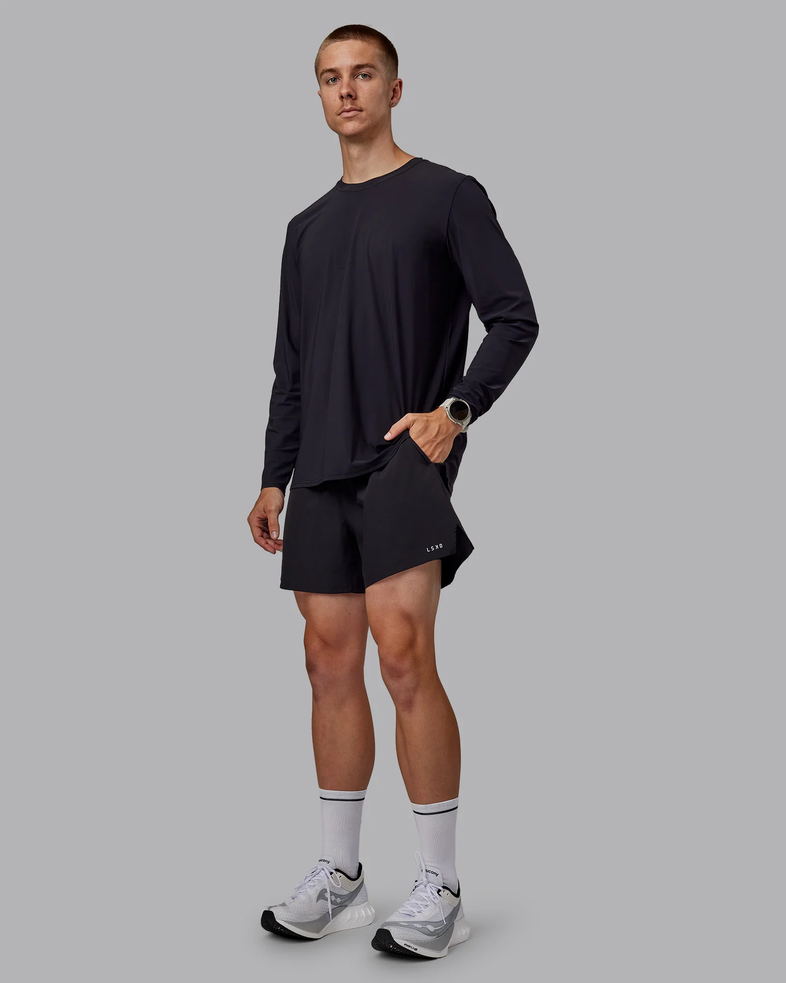 Cadence Long Sleeve Top - Black - Image 5