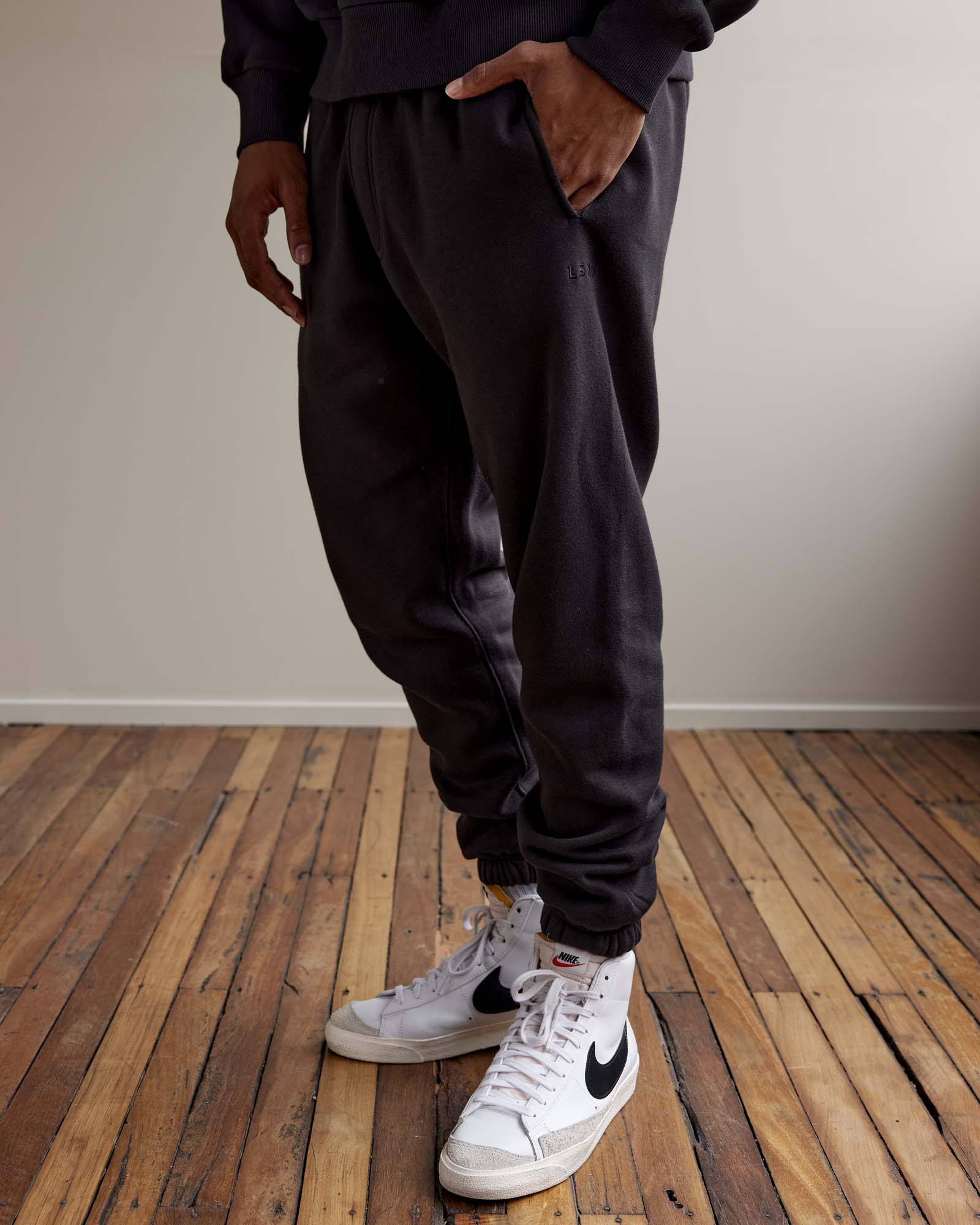 MVP Cuffed Track Pant - Black - Image 6