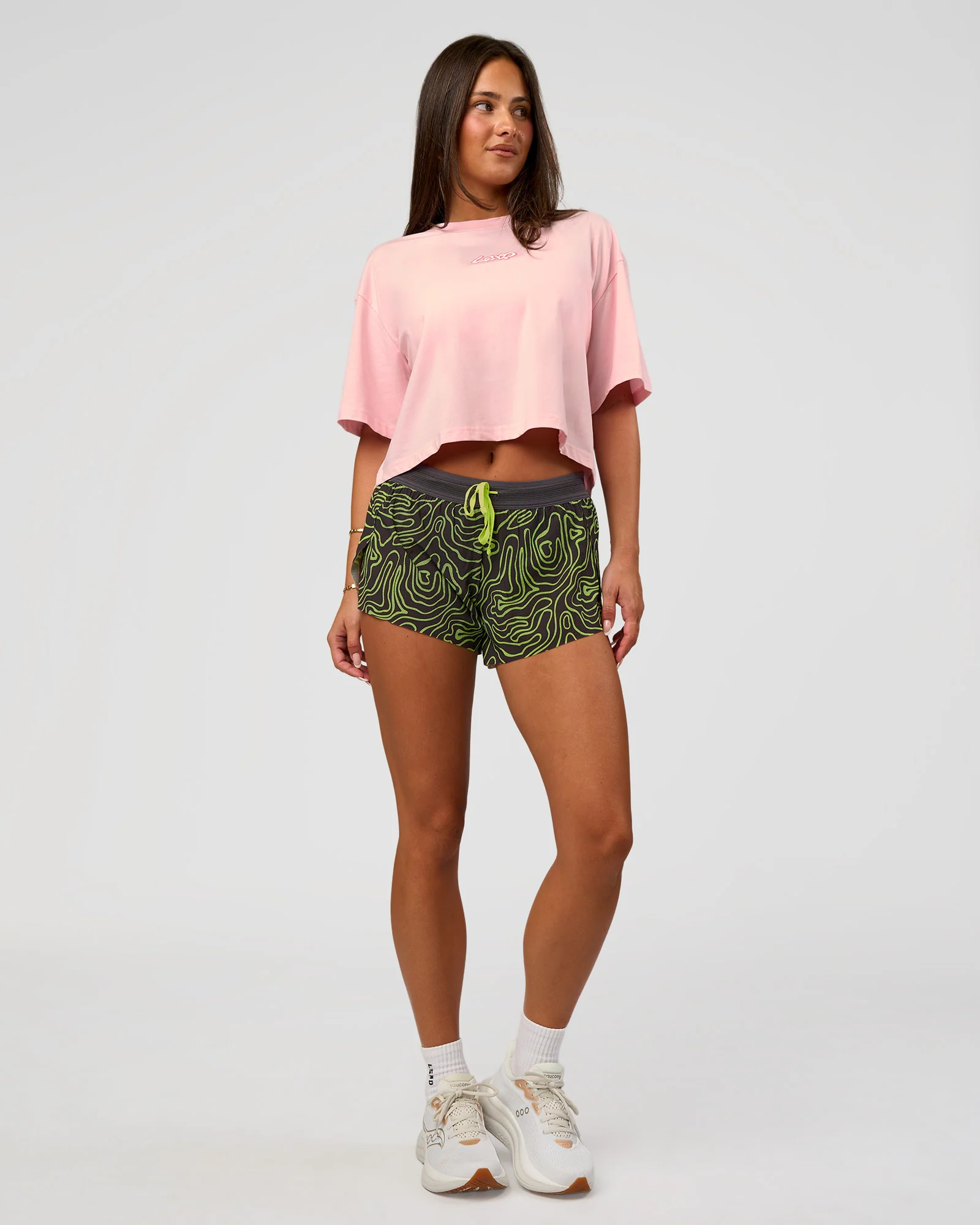 Miami Vibe FLXCotton Cropped Tee - Marshmallow - Image 3