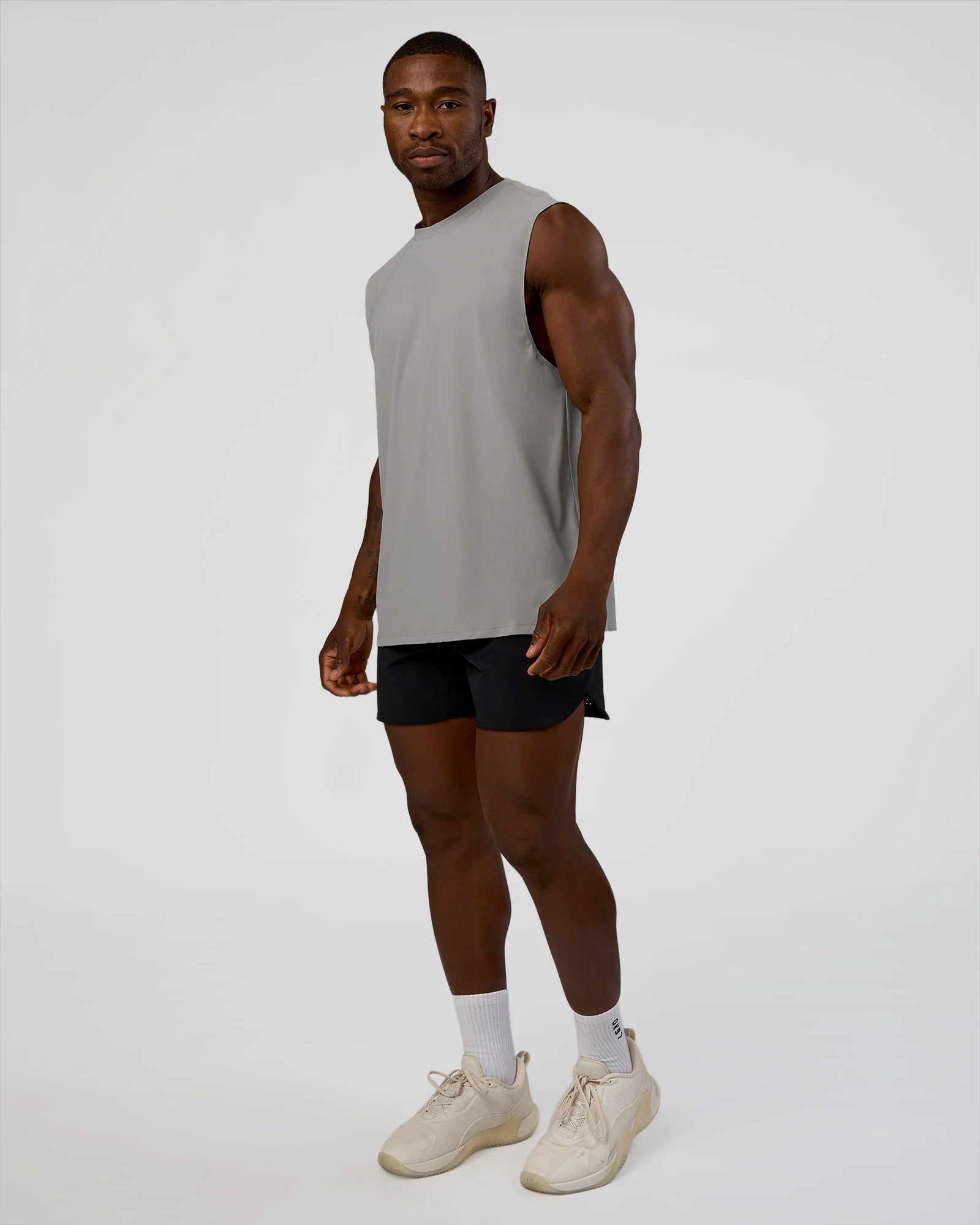 Cadence MicroMotion Muscle Tank - Alloy - Image 2